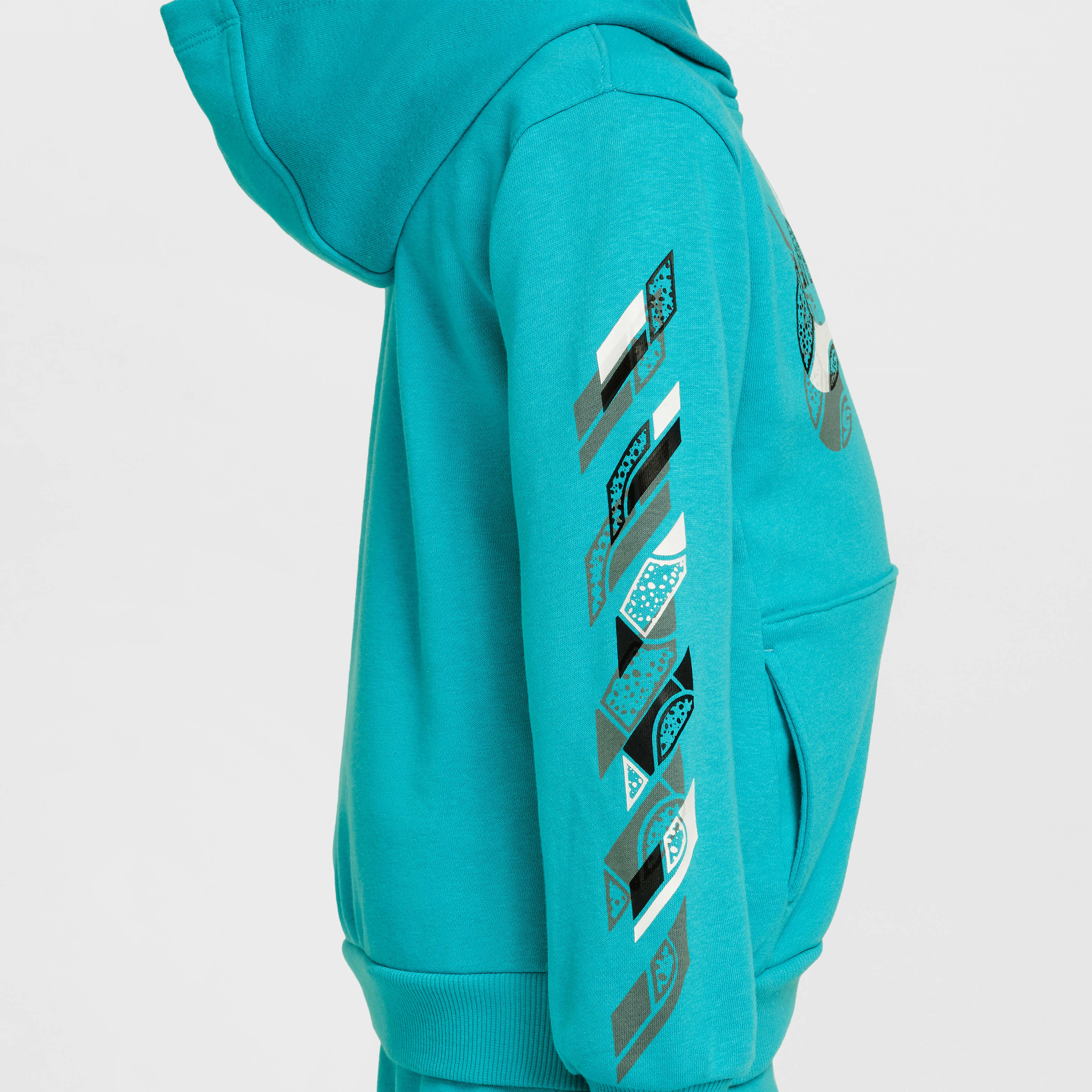 Nike Sportswear "Outside the Lines" Little Kids' French Terry Pullover Hoodie