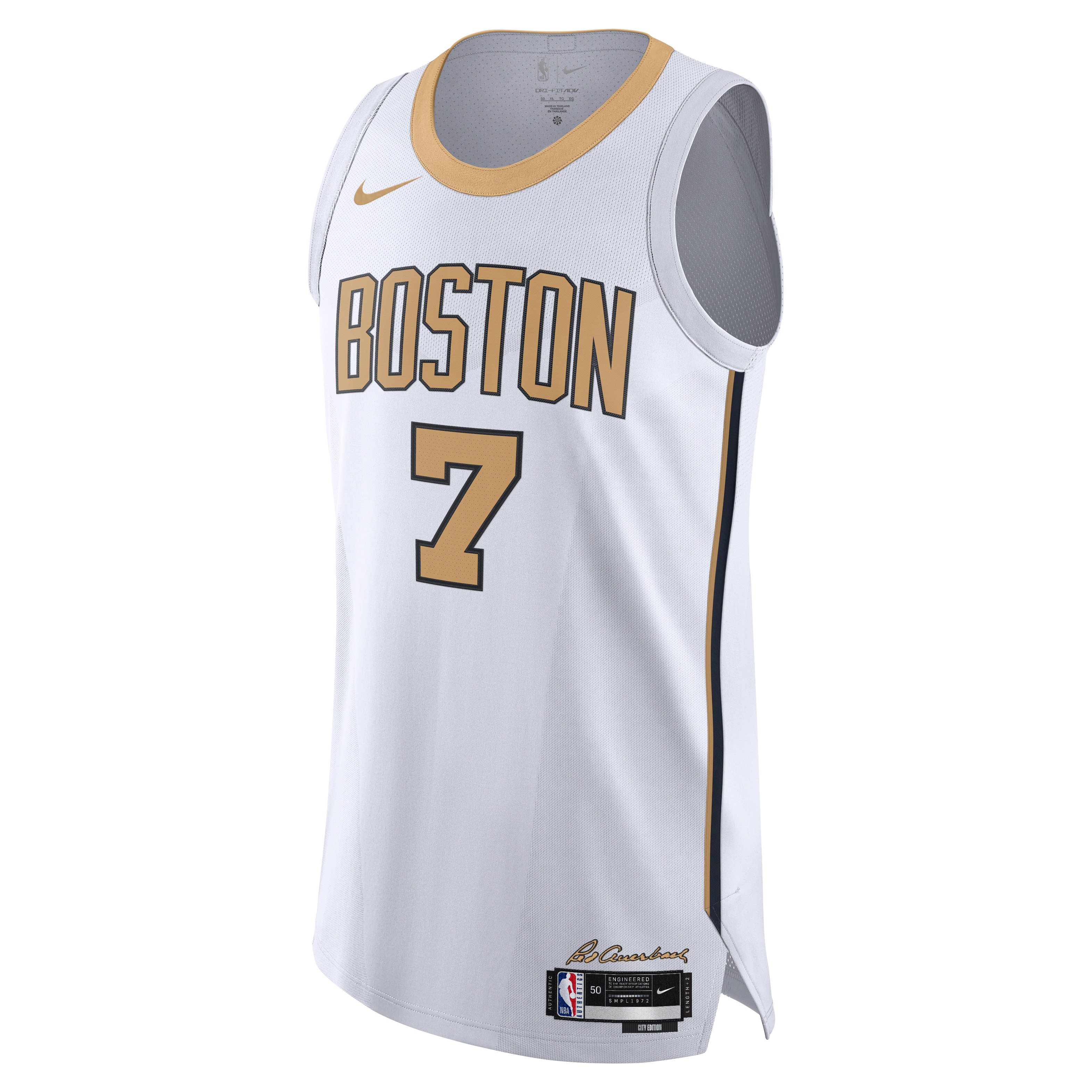 Jayson Tatum Boston Celtics City Edition Men's Nike Dri-FIT ADV NBA Authentic Jersey