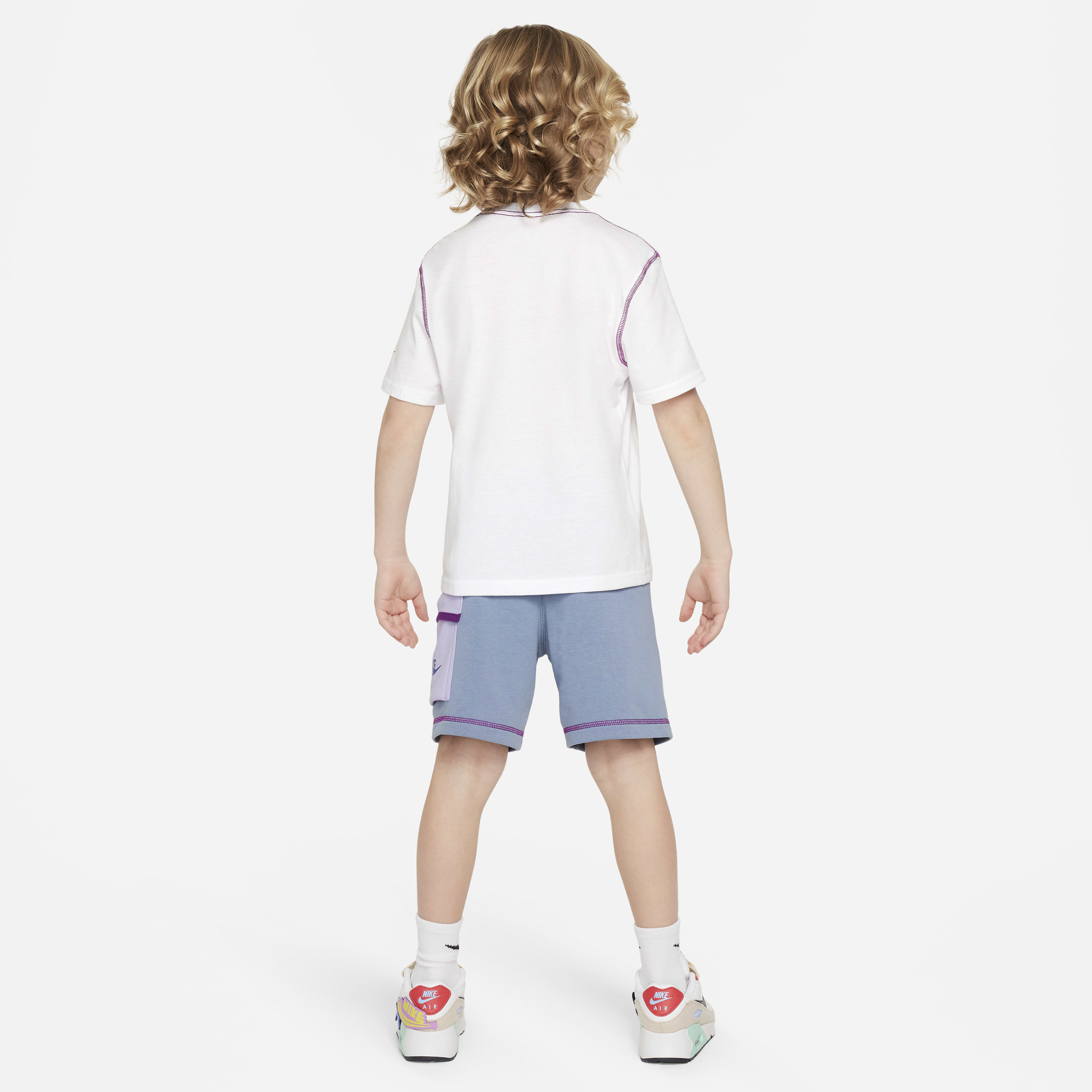 Nike Sportswear Reimagine Toddler French Terry Shorts Set