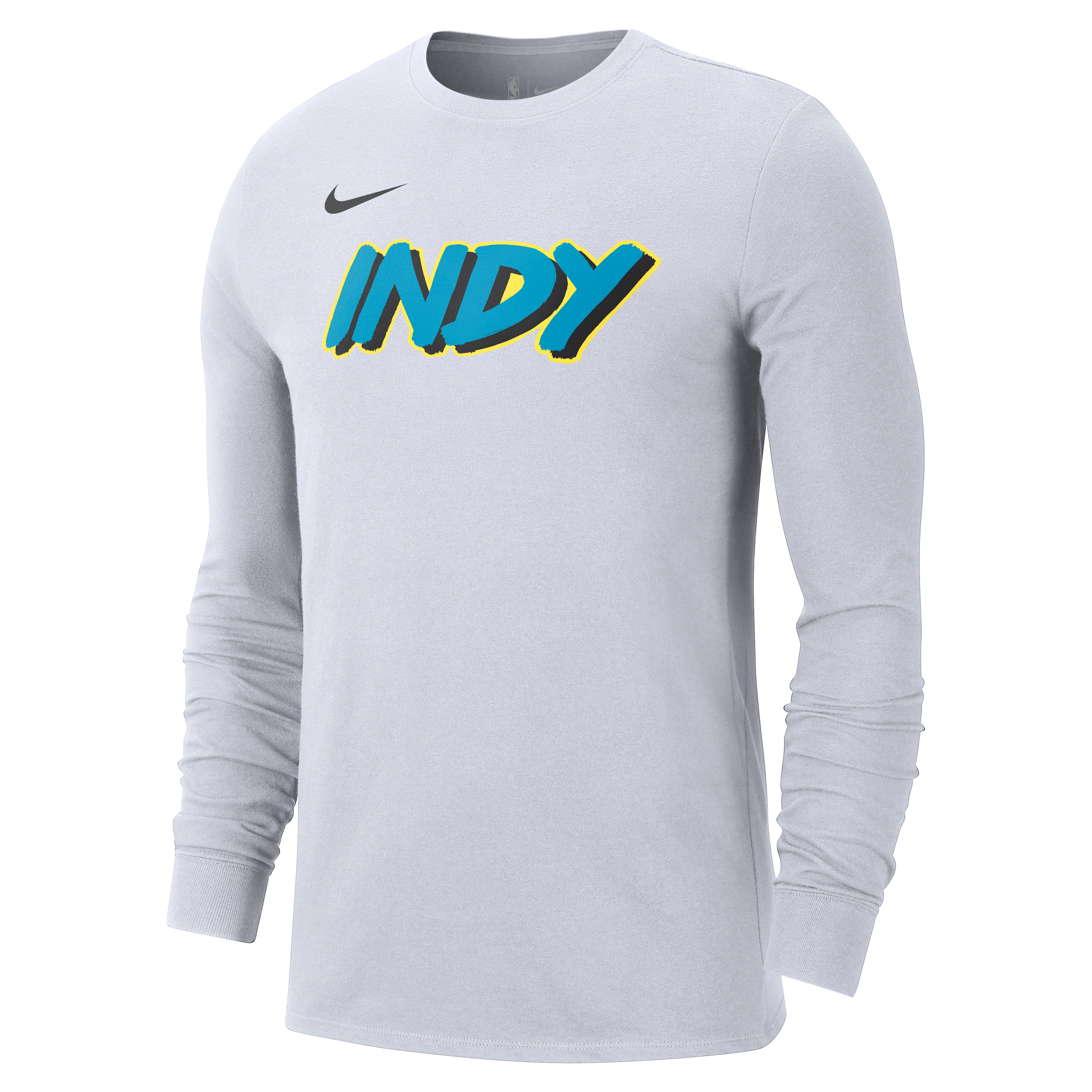 Indiana Pacers Essential City Edition Men's Nike NBA Long-Sleeve T-Shirt