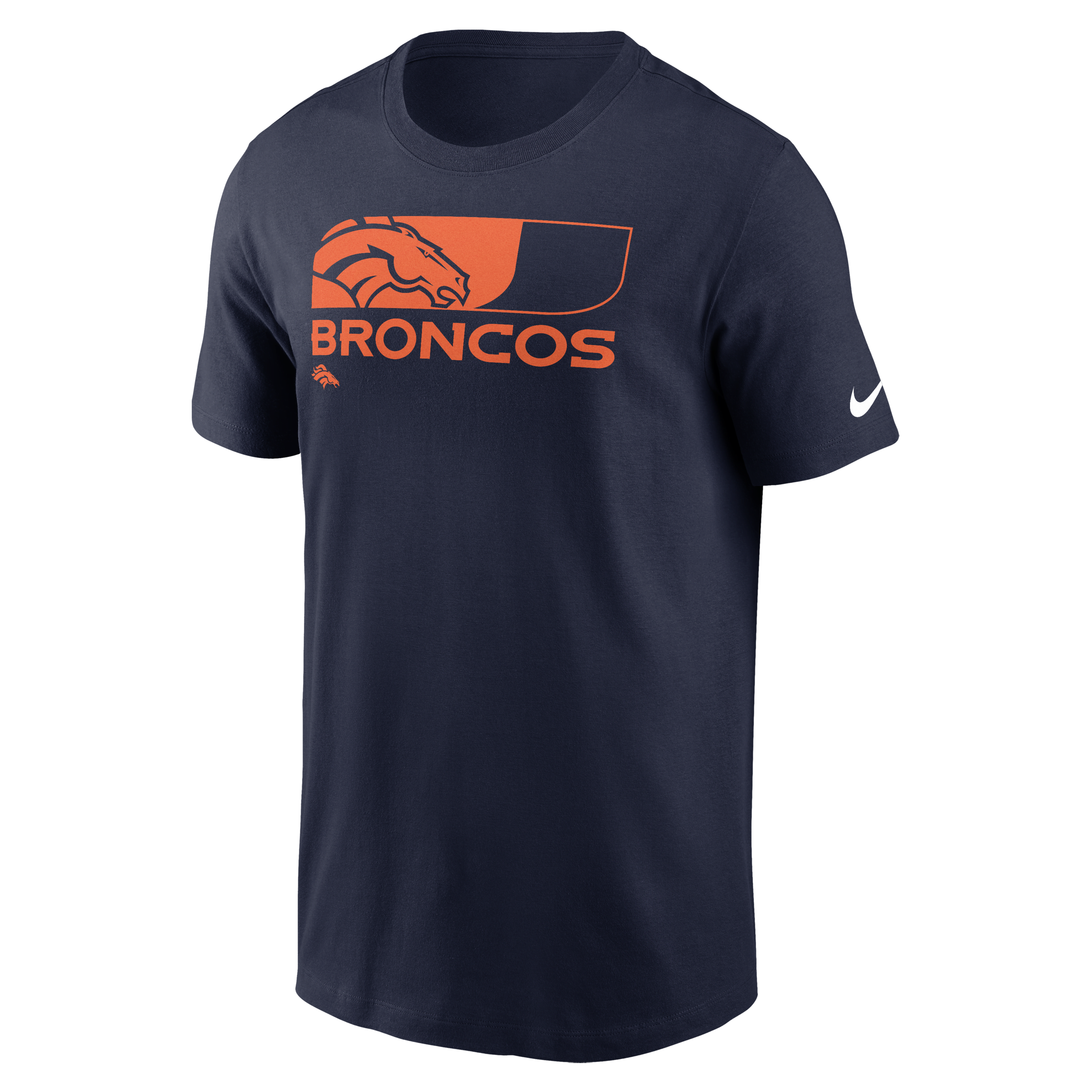 Denver Broncos Primetime Wordmark Essential Men's Nike NFL T-Shirt