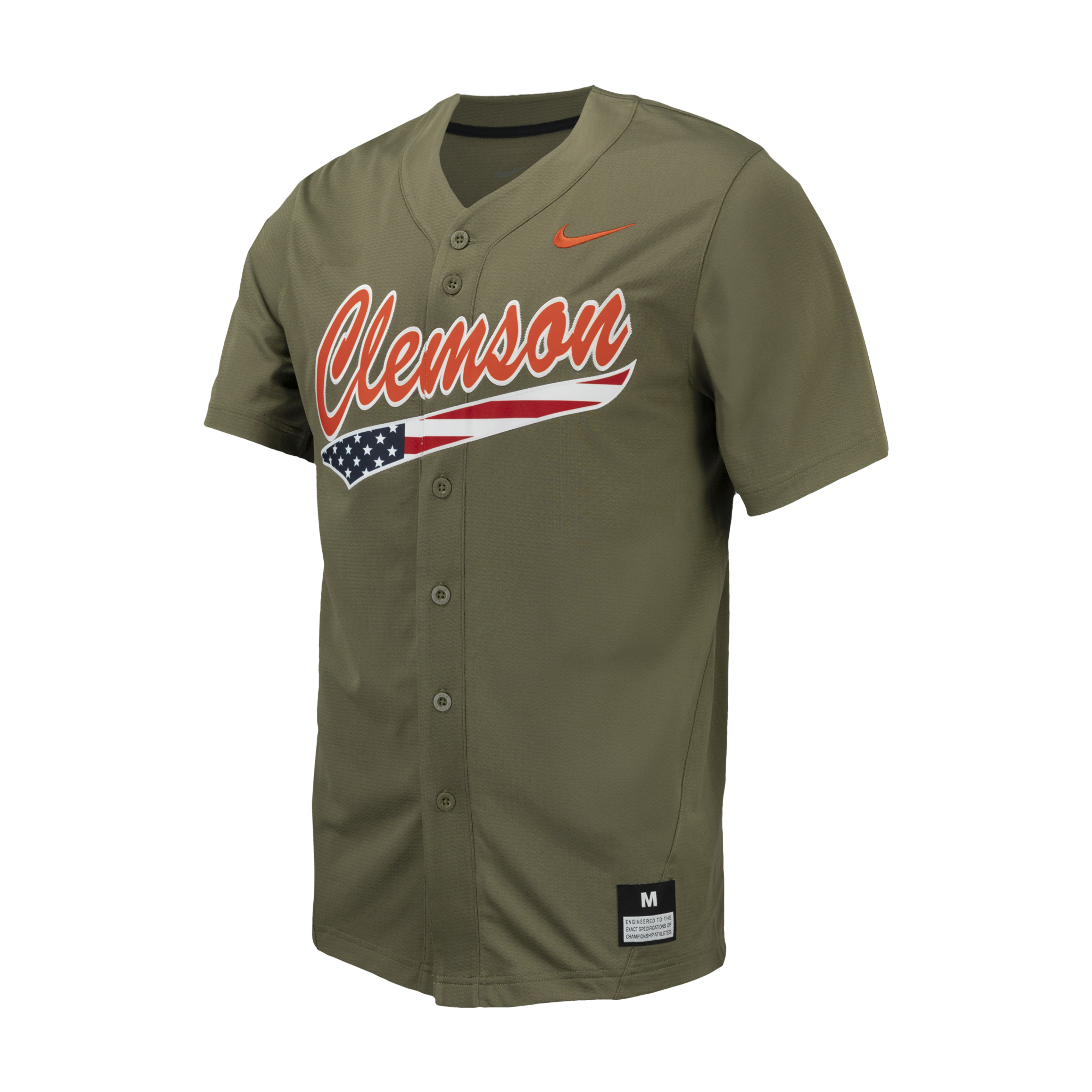 Clemson Men's Nike College Replica Baseball Jersey