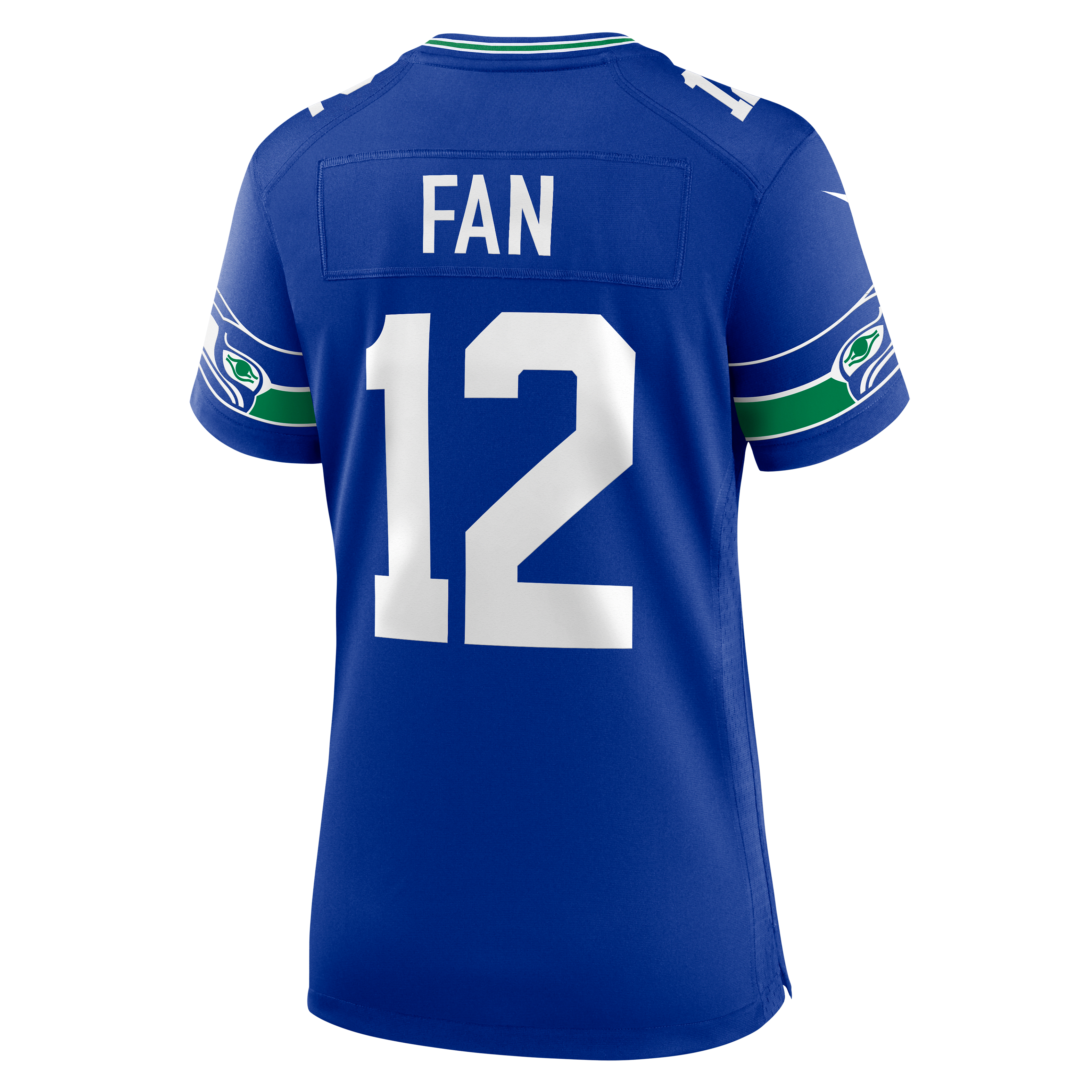 12s Seattle Seahawks 50th Anniversary Women’s Nike NFL Game Jersey