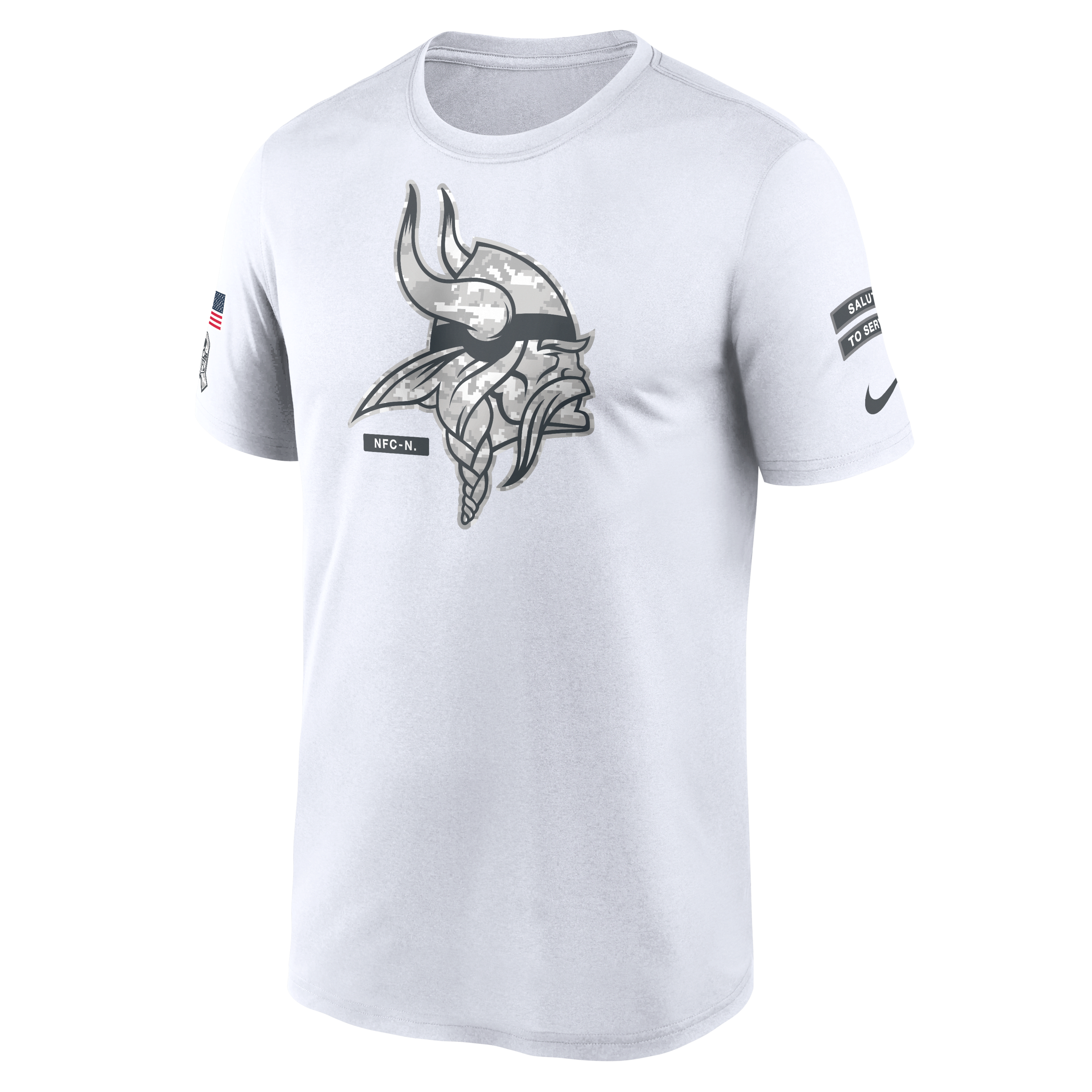 Minnesota Vikings Salute to Service Primary Edge Legend Men's Nike Dri-FIT NFL T-Shirt