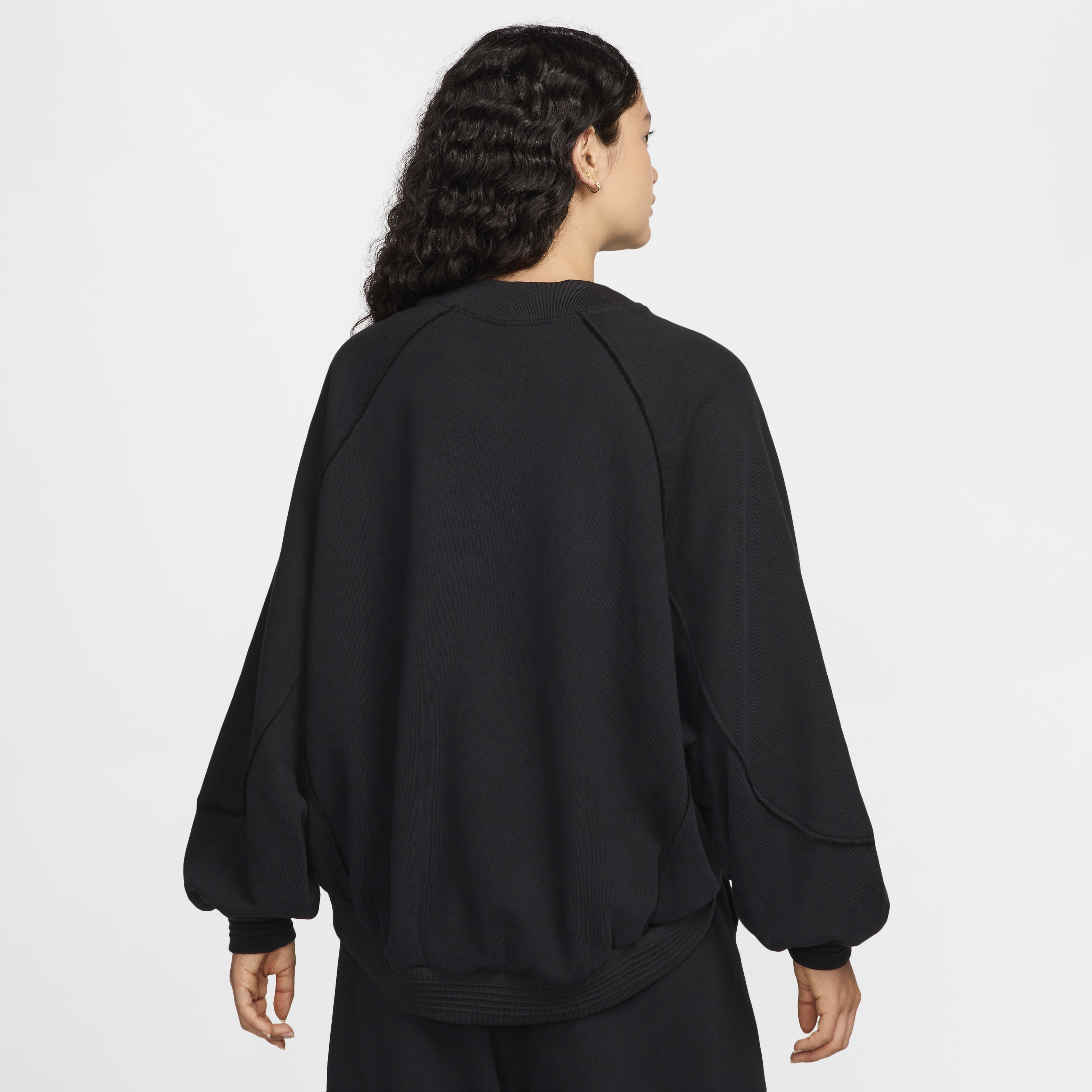 Nike Sportswear Collection Women's Oversized Crew-Neck French Terry Sweatshirt