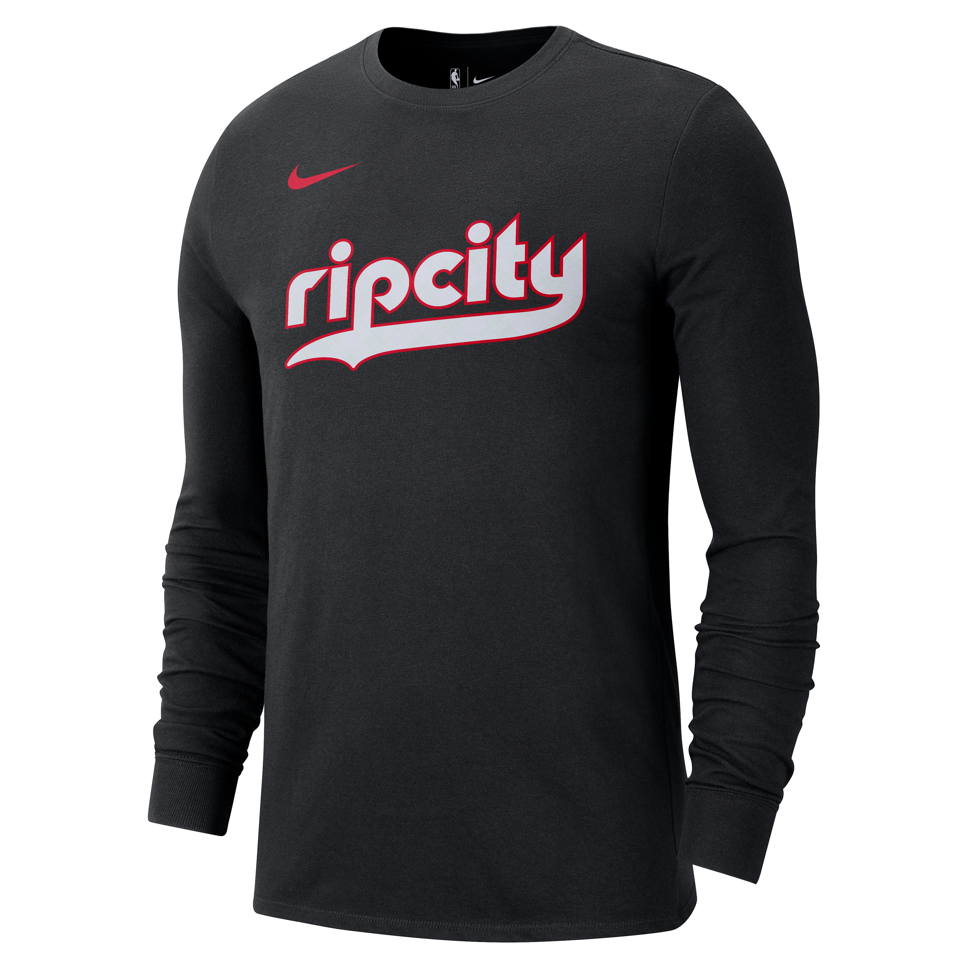 Portland Trail Blazers Essential City Edition Men's Nike NBA Long-Sleeve T-Shirt