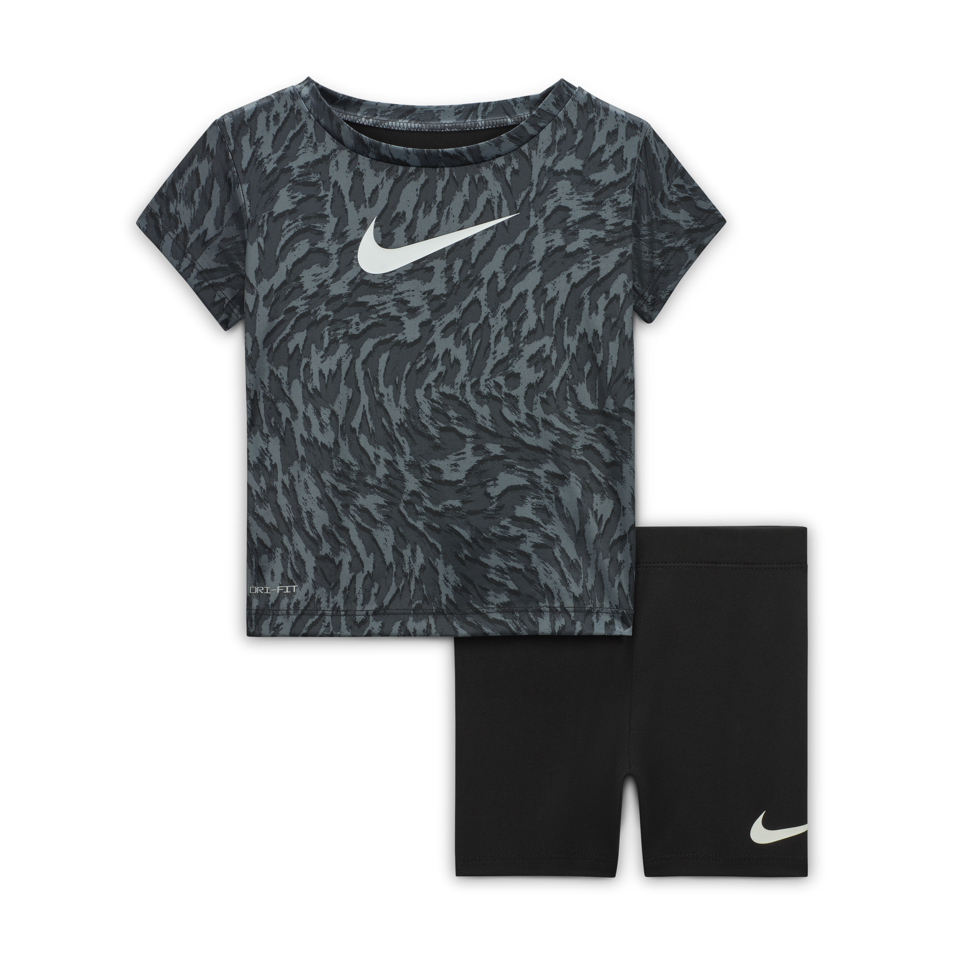 Nike Dri-FIT Veneer Baby (12-24M) Bike Shorts Set