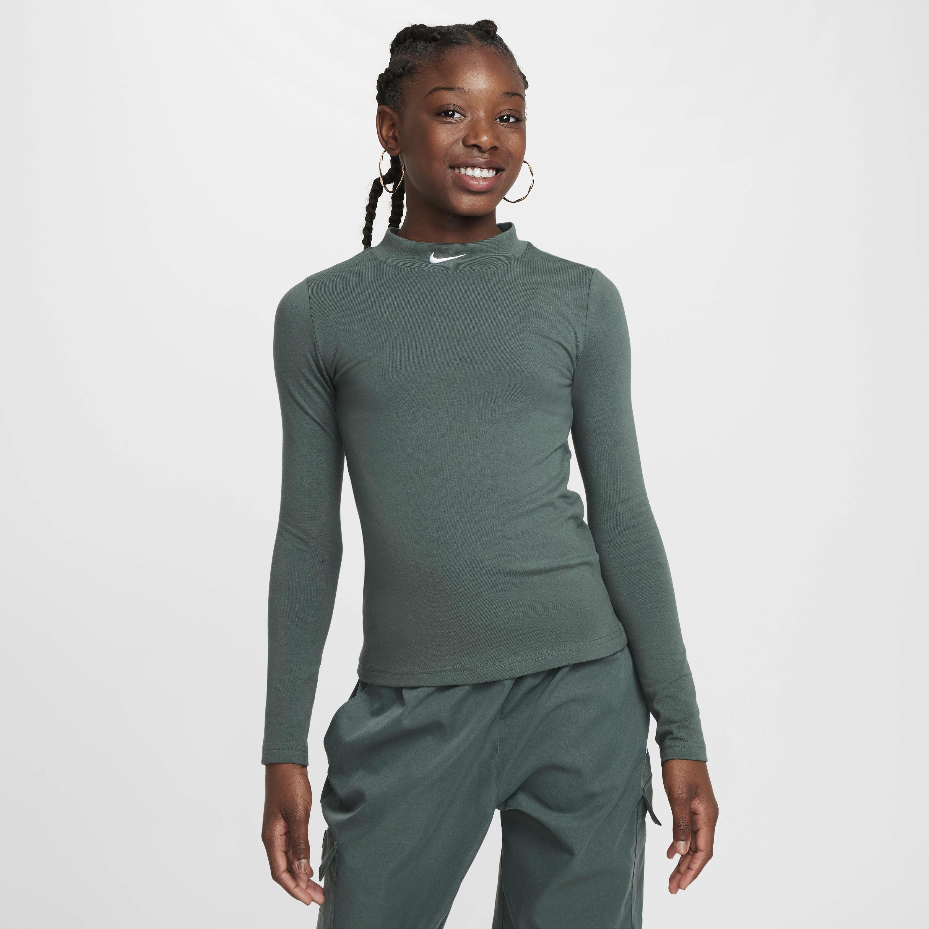 Nike Sportswear Girls' Long-Sleeve Top