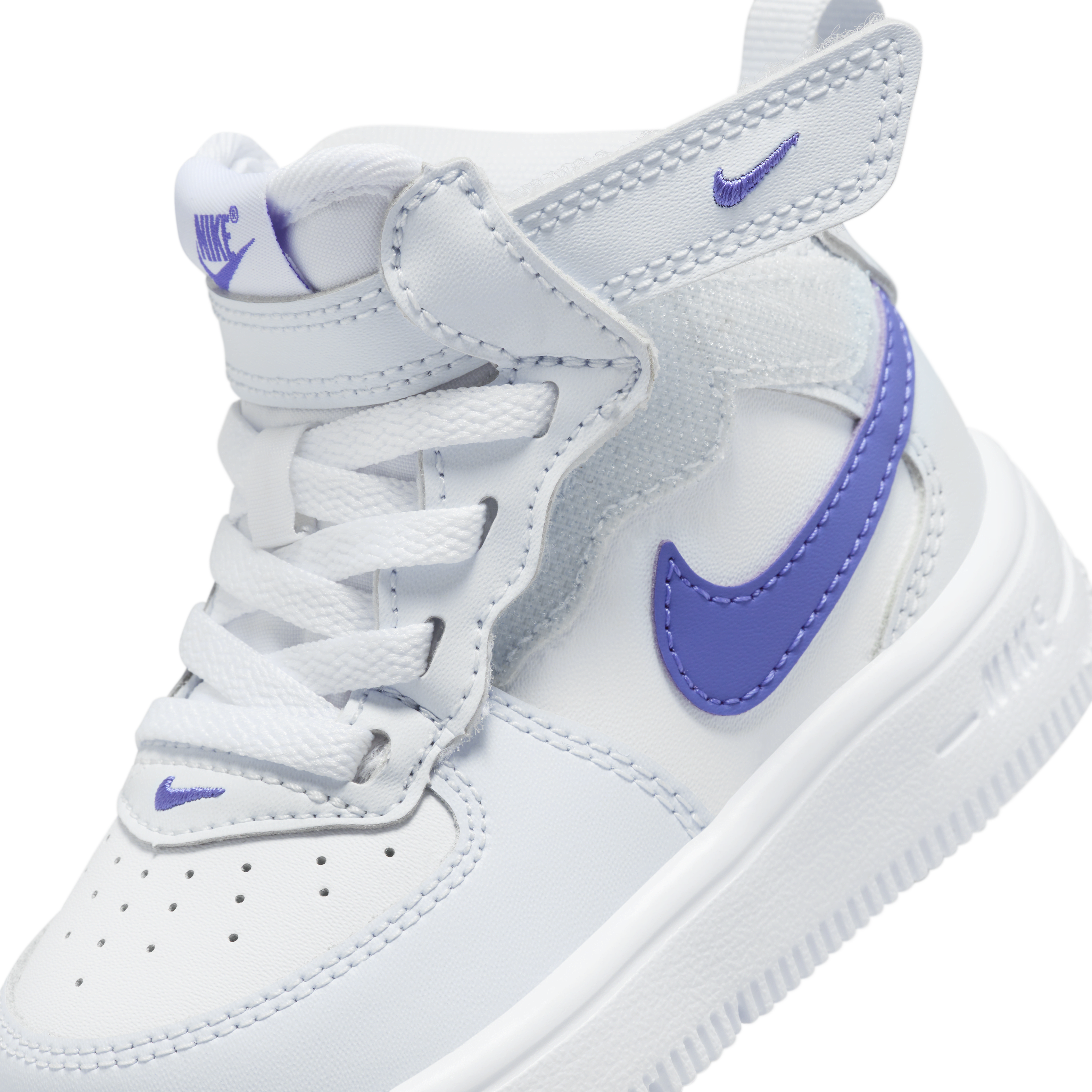 Nike Force 1 Mid EasyOn Baby/Toddler Shoes