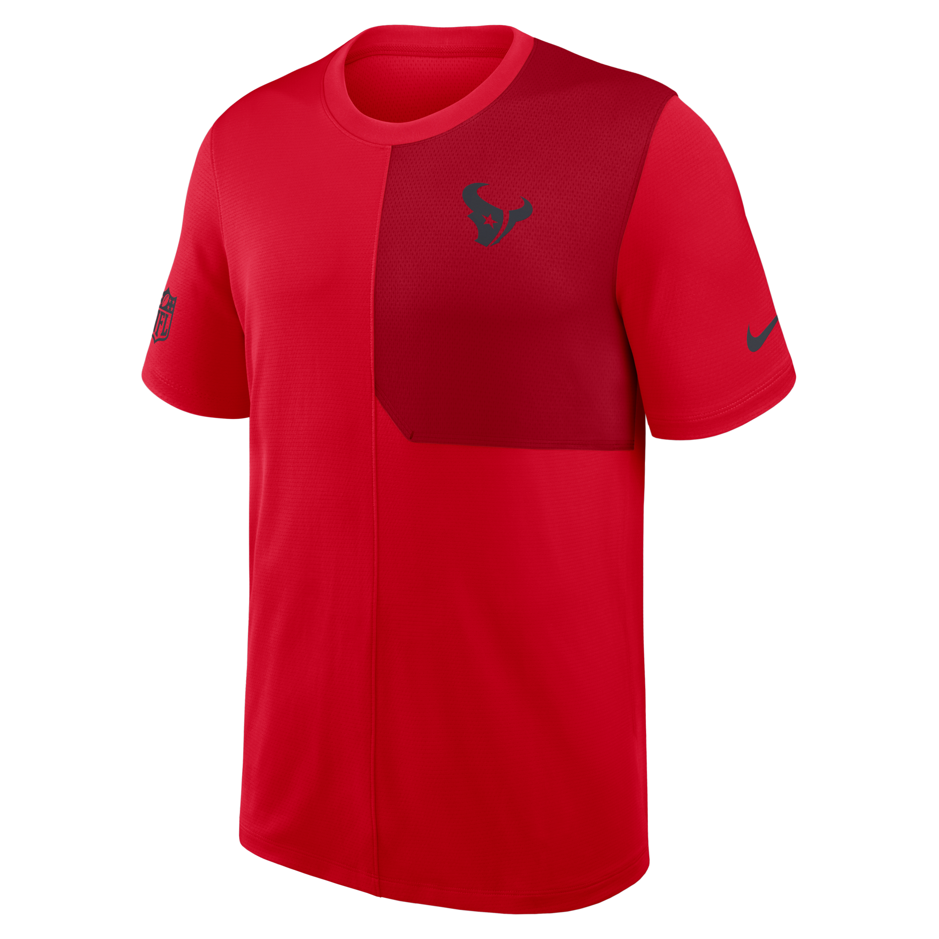 Houston Texans Sideline Coach Men's Nike Dri-FIT NFL Top