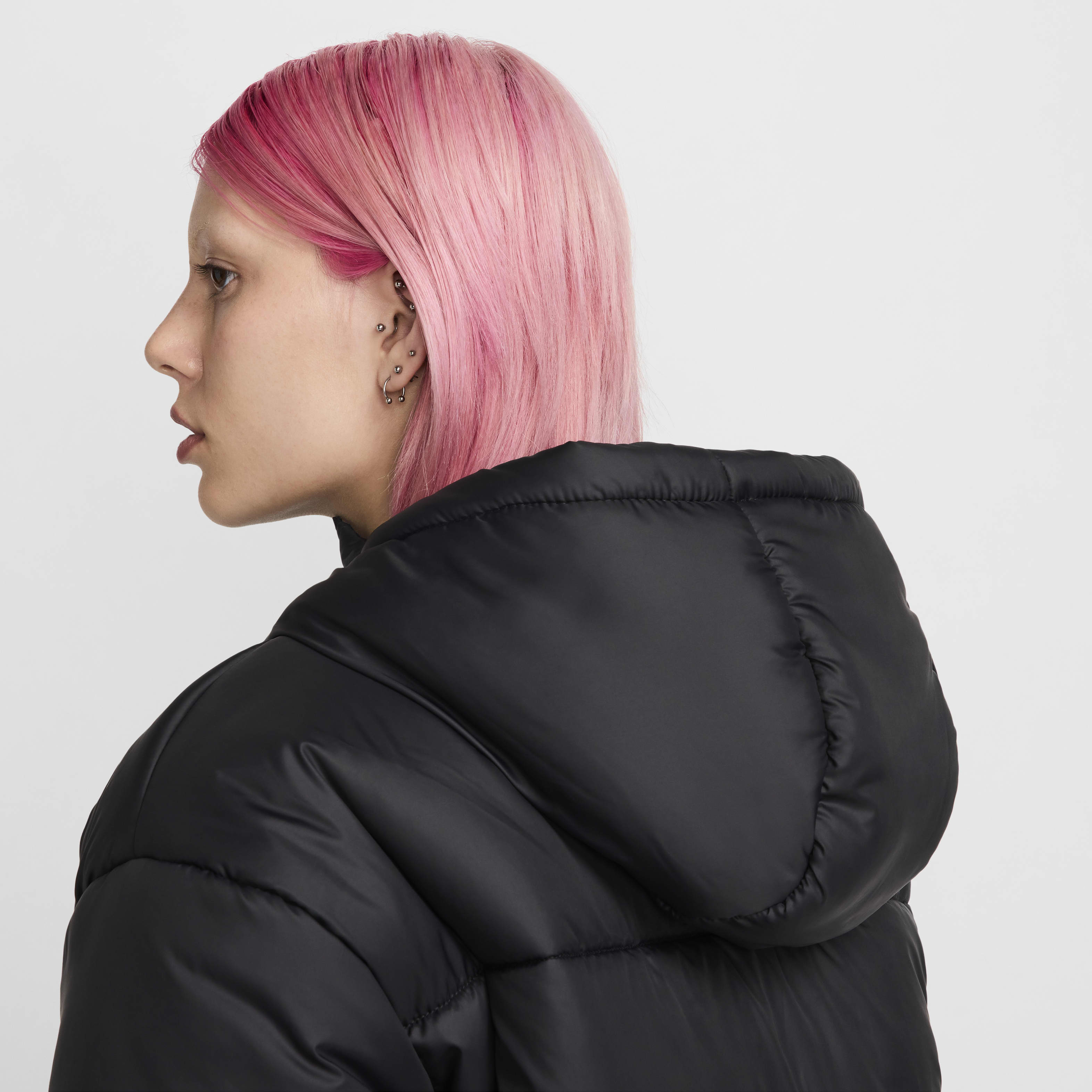 Nike Sportswear Classic Puffer Women's Therma-FIT Loose Hooded Jacket