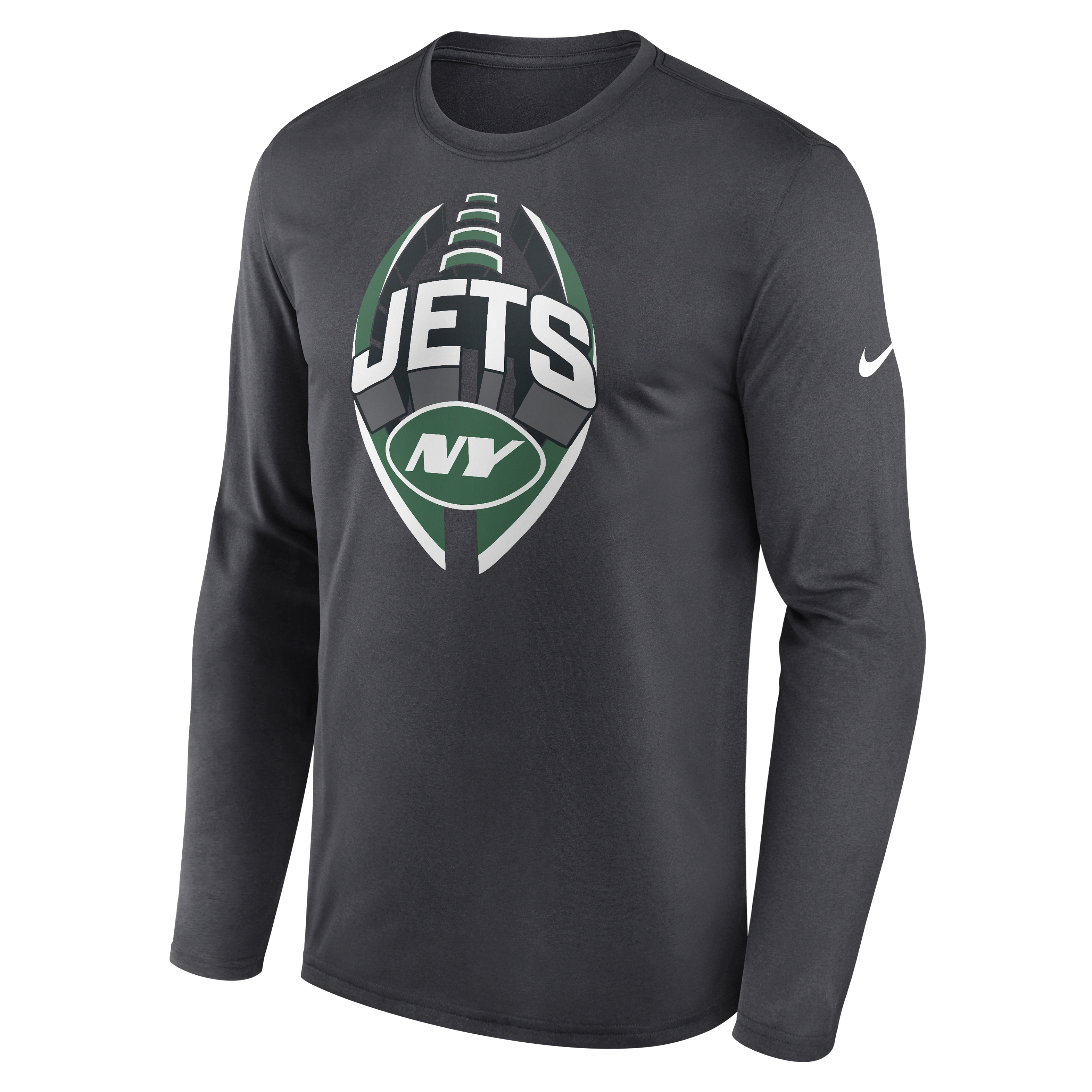 New York Jets Legend Icon Men's Nike Dri-FIT NFL Long-Sleeve T-Shirt