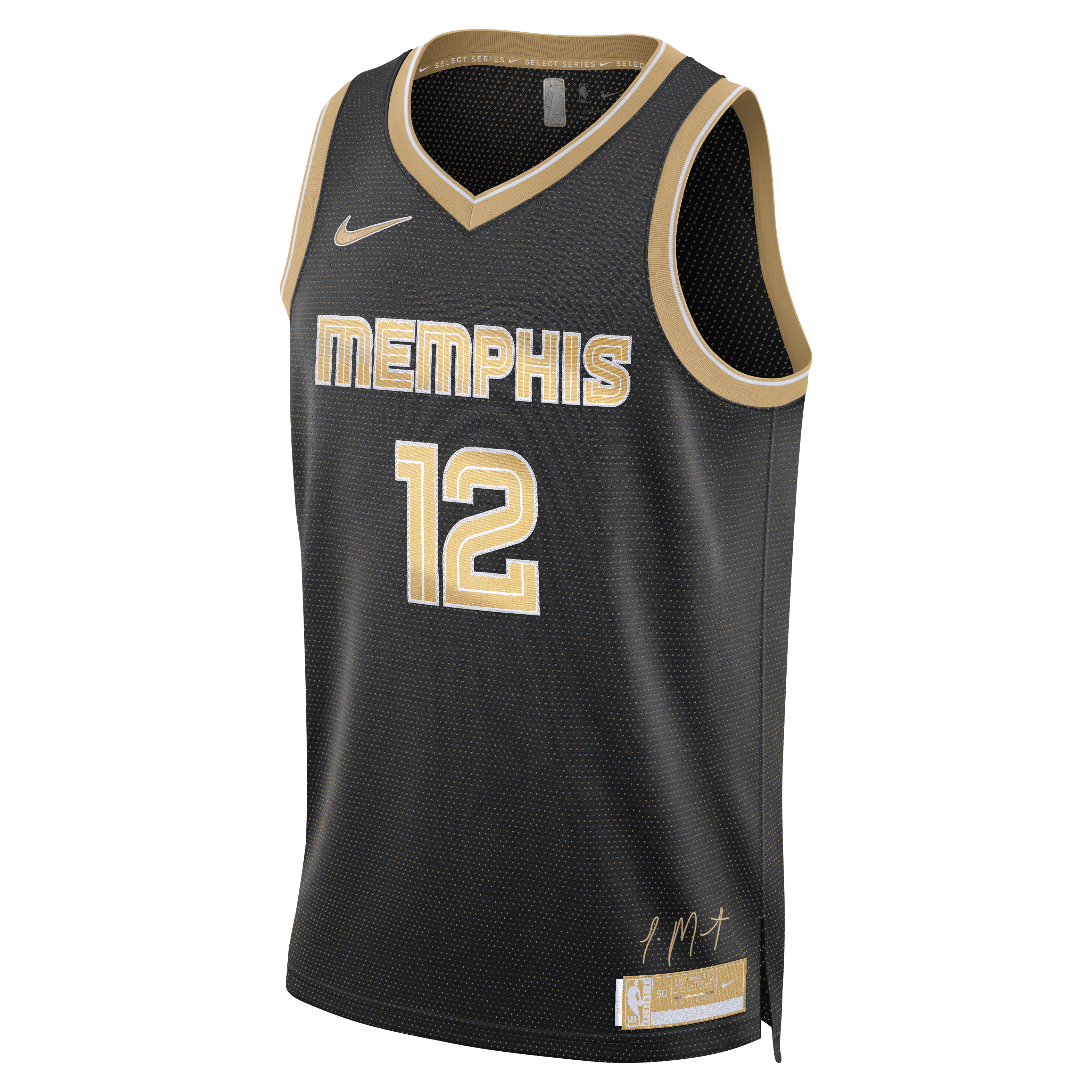 Ja Morant Memphis Grizzlies 2024 Select Series Men's Nike Dri-FIT NBA Swingman Jersey