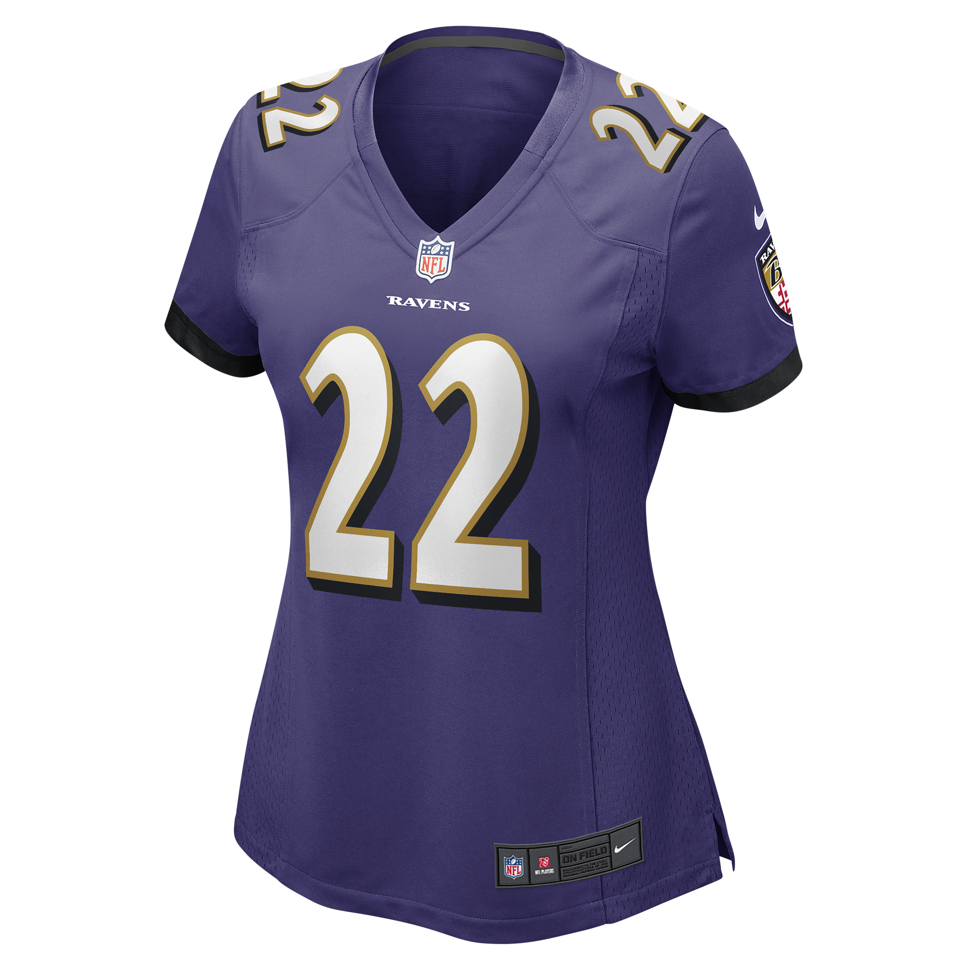 Derrick Henry Baltimore Ravens Women's Nike NFL Game Football Jersey