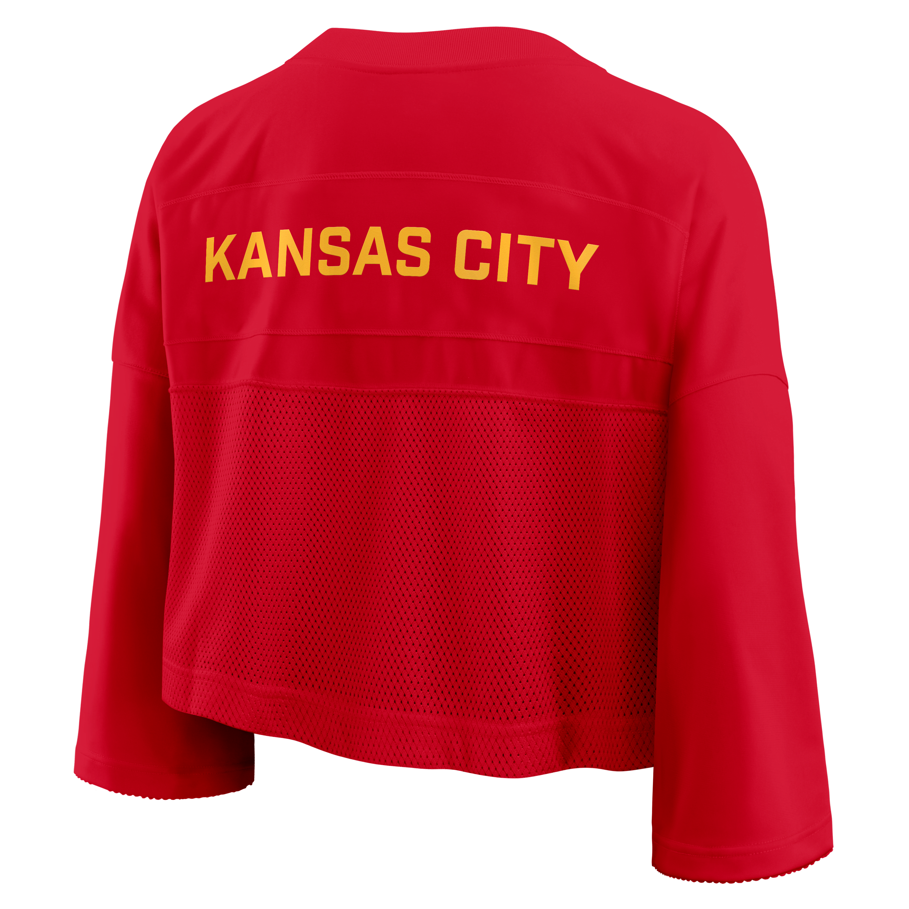 Kansas City Chiefs Wide Receiver Jersey Fashion Women's Nike Dri-FIT NFL Cropped Top