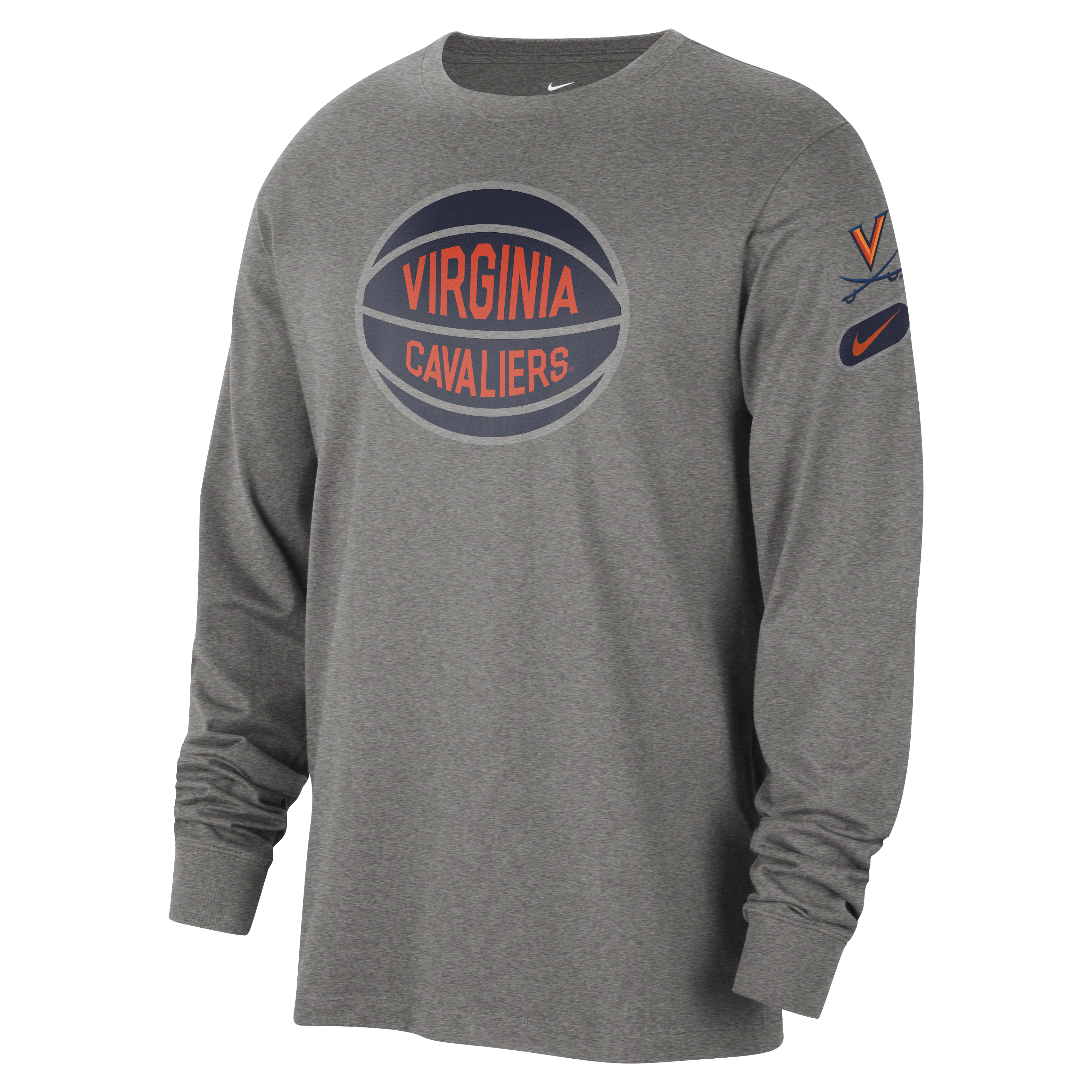 Virginia Fast Break Men's Nike College Long-Sleeve T-Shirt