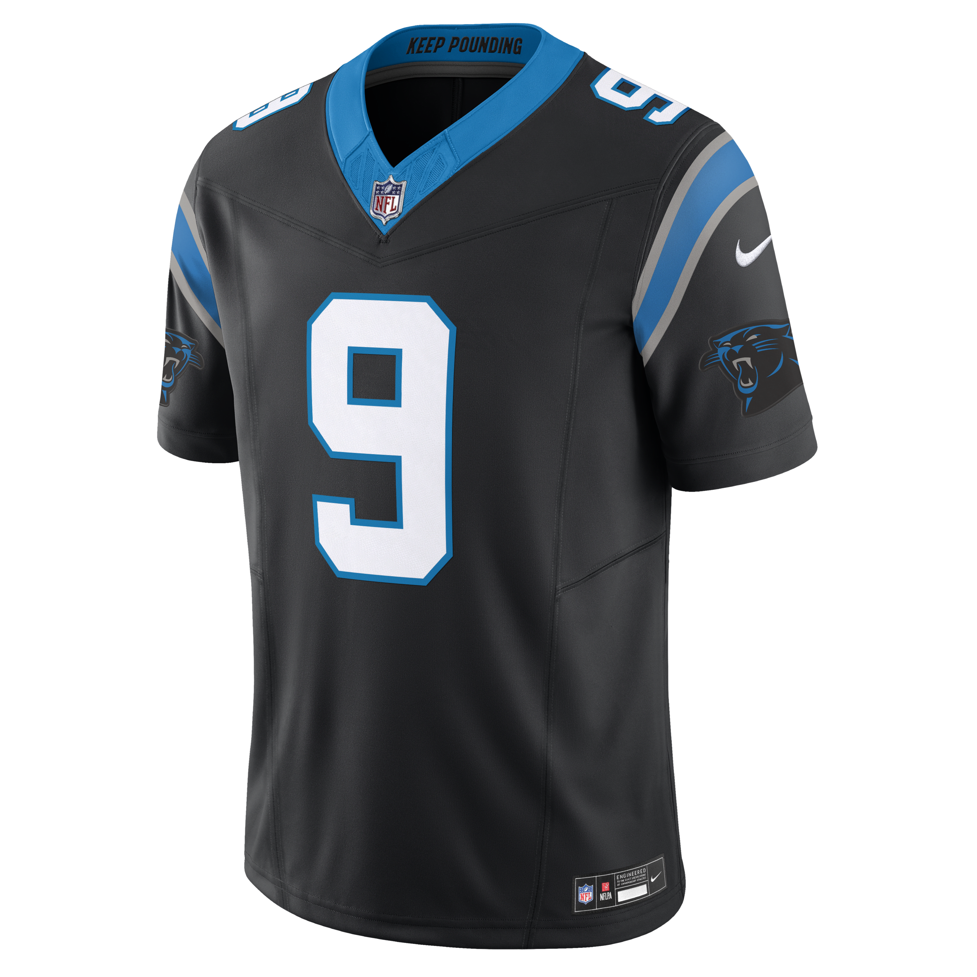 Jeremy Chinn Carolina Panthers Men's Nike Dri-FIT NFL Limited Football Jersey