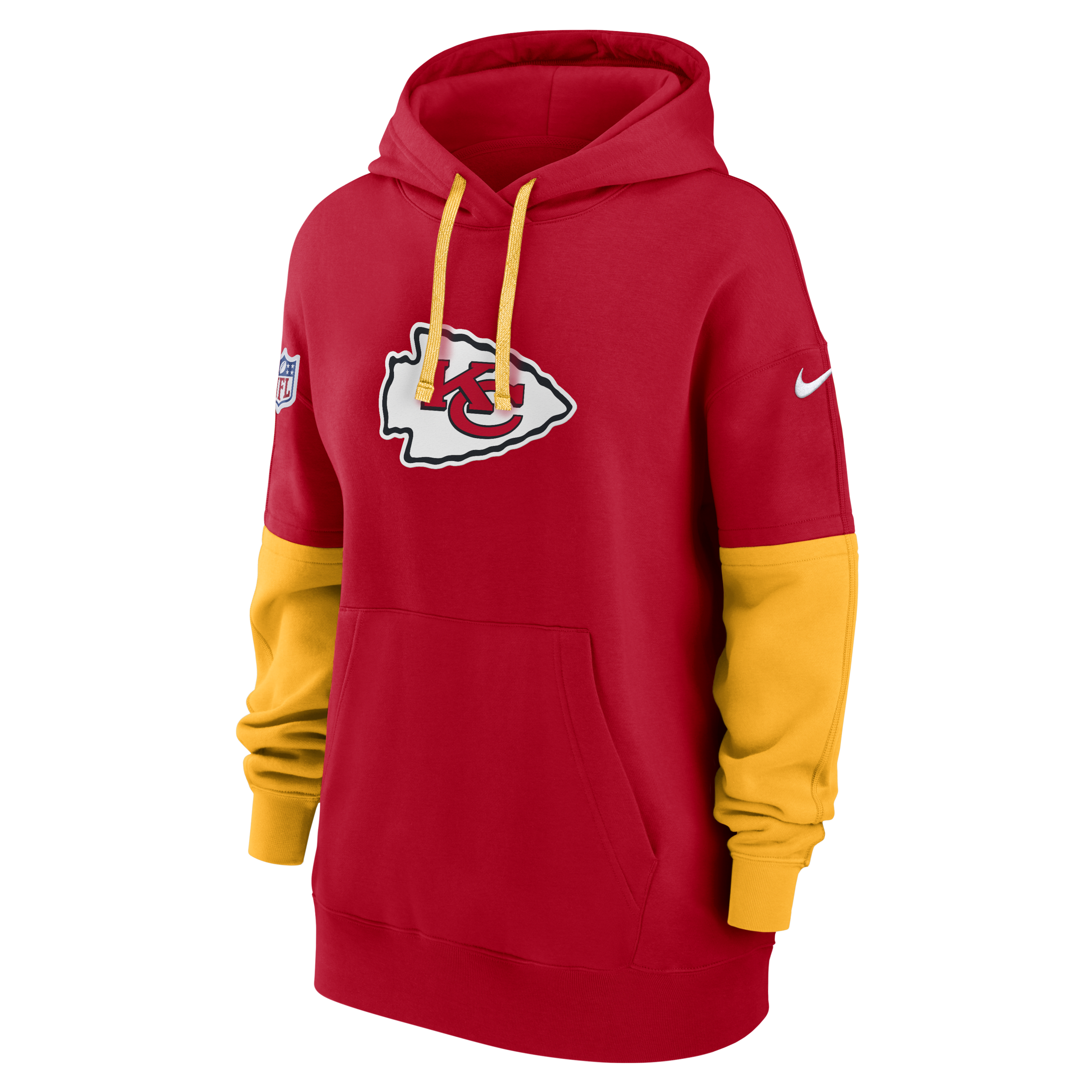 Kansas City Chiefs Sideline Essential Women's Nike NFL Pullover Hoodie