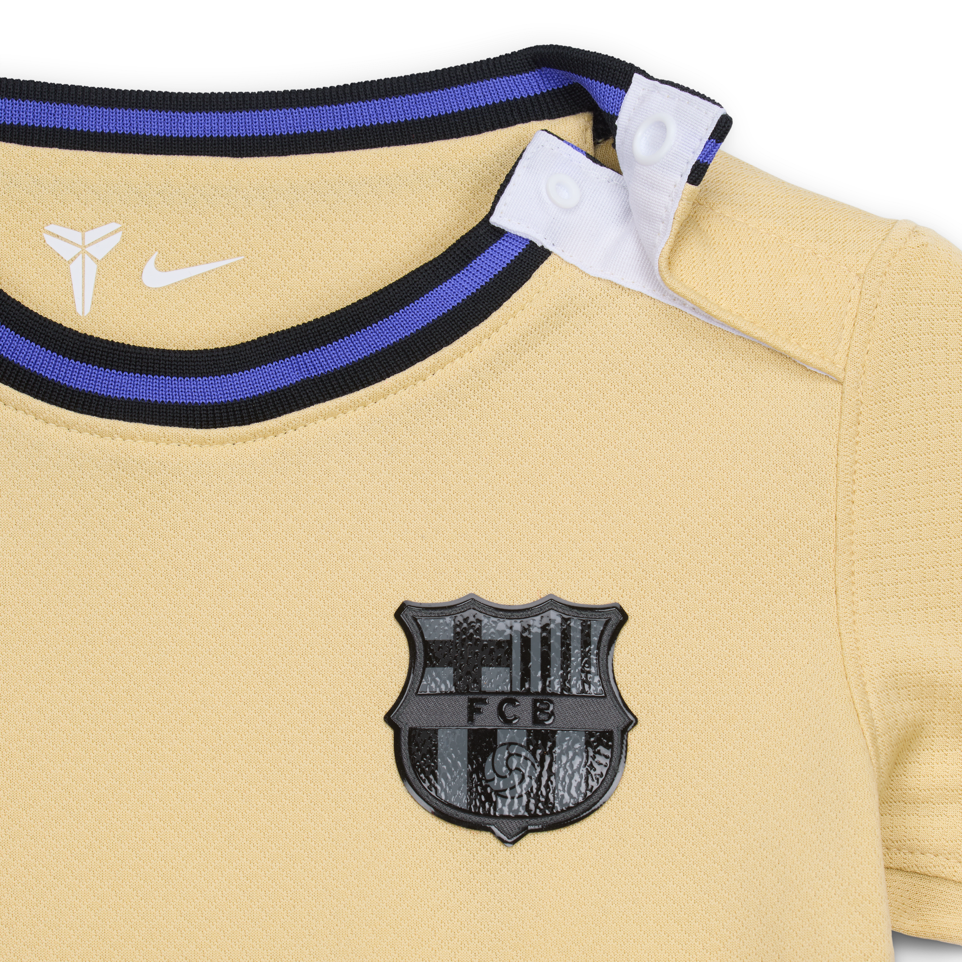 FC Barcelona 2025/26 Stadium Away Baby/Toddler Kobe Soccer Replica 3-Piece Kit