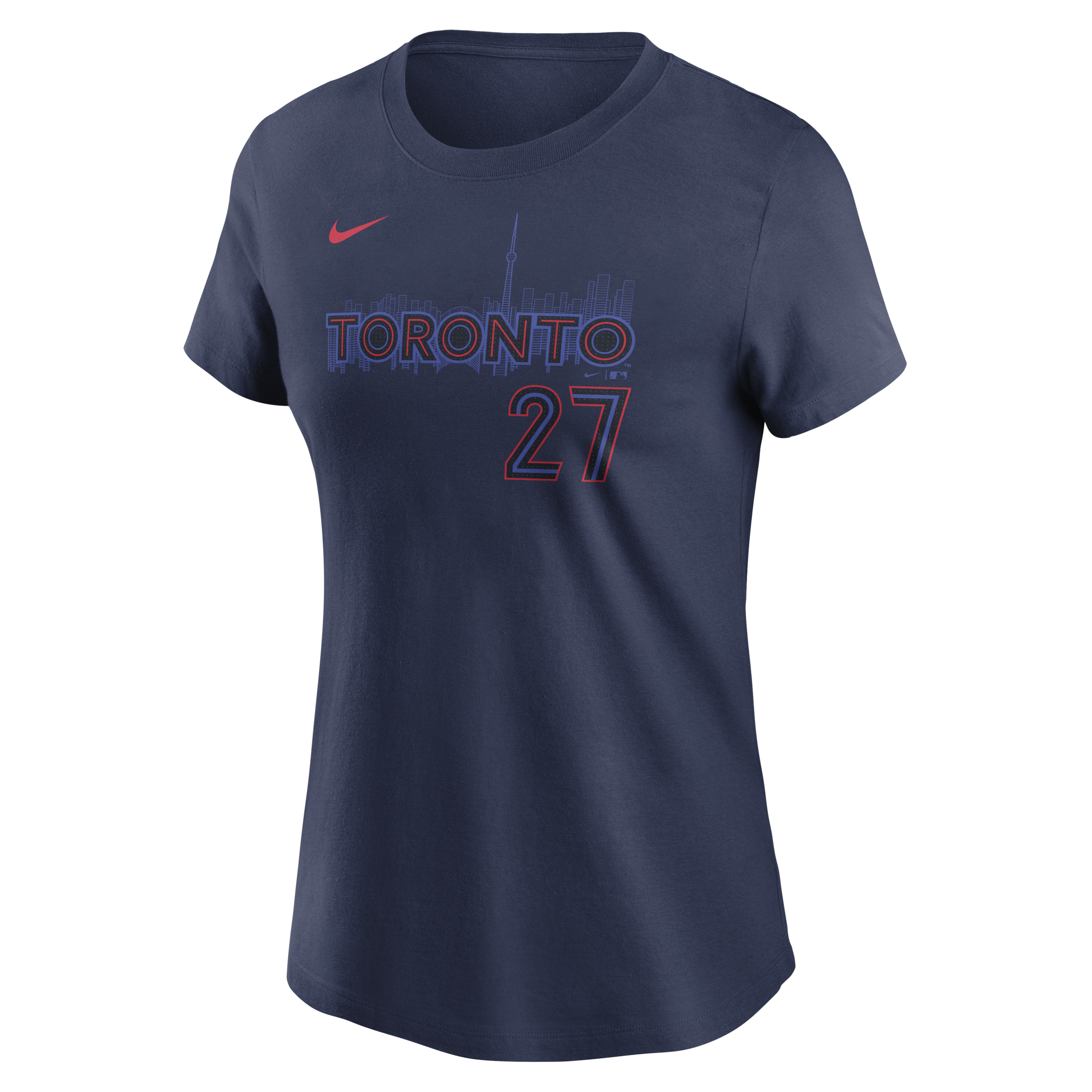 Vladimir Guerrero Jr. Toronto Blue Jays City Connect Fuse Women's Nike MLB T-Shirt