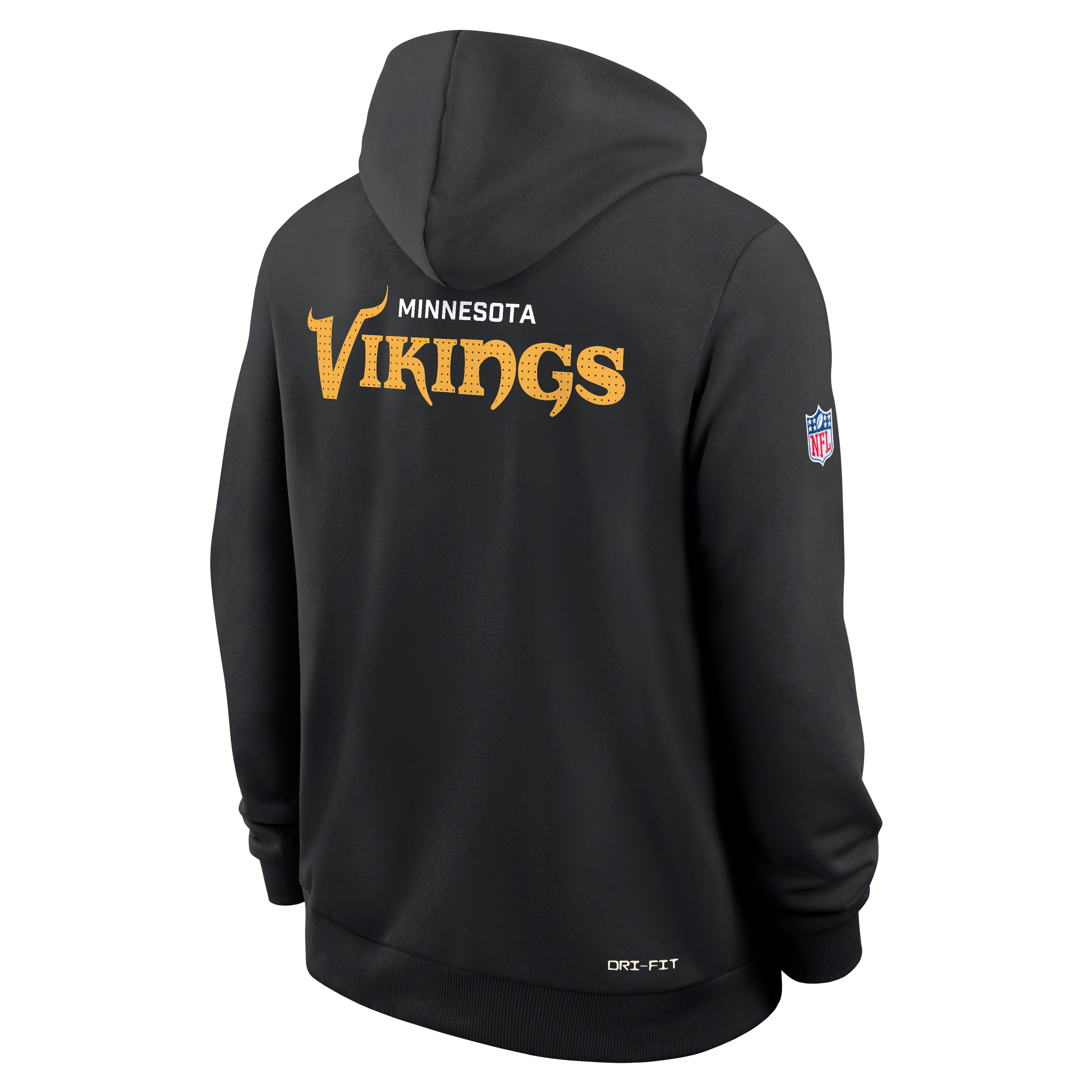 Minnesota Vikings Initial Home Sideline Men's Nike Dri-FIT NFL Pullover Hoodie