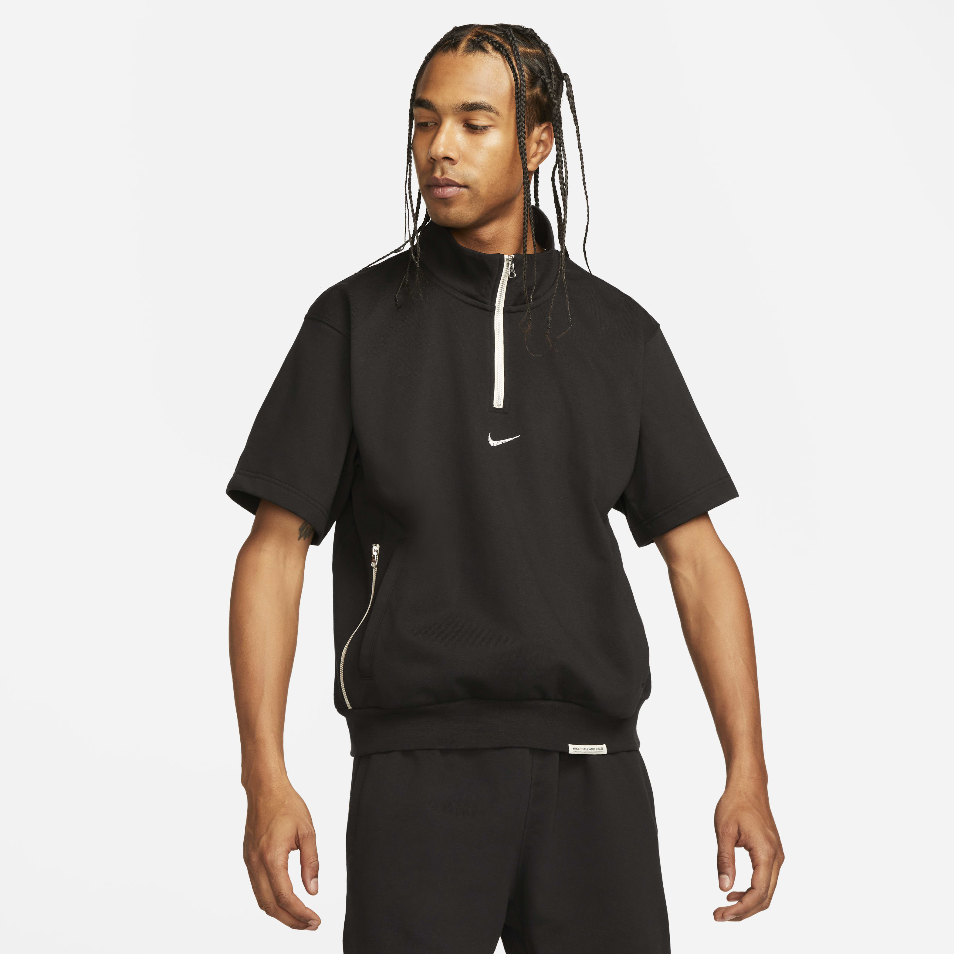 Nike Dri-FIT Standard Issue Men's 1/4-Zip Short-Sleeve Basketball Top