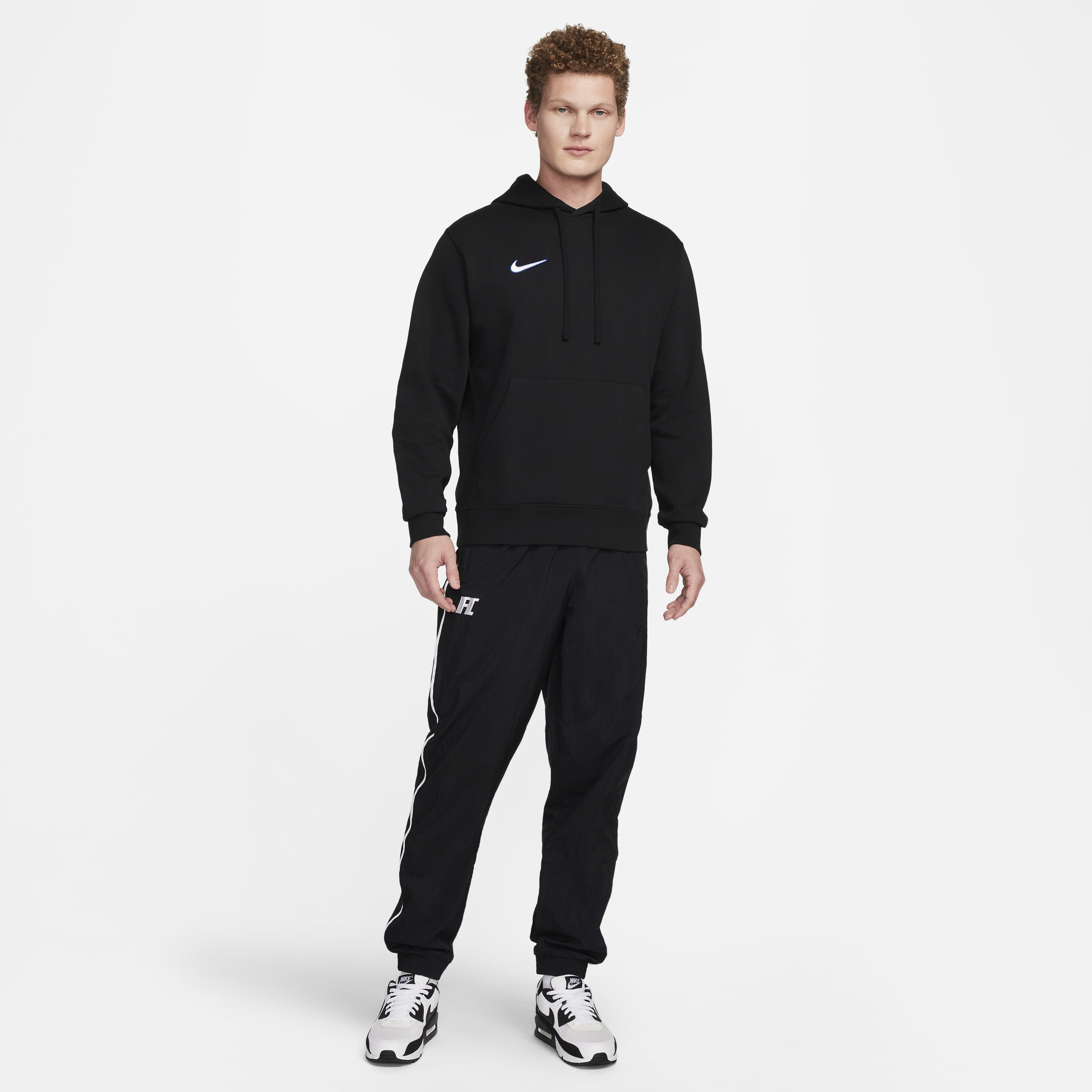 Nike Club Men's Pullover French Terry Soccer Hoodie