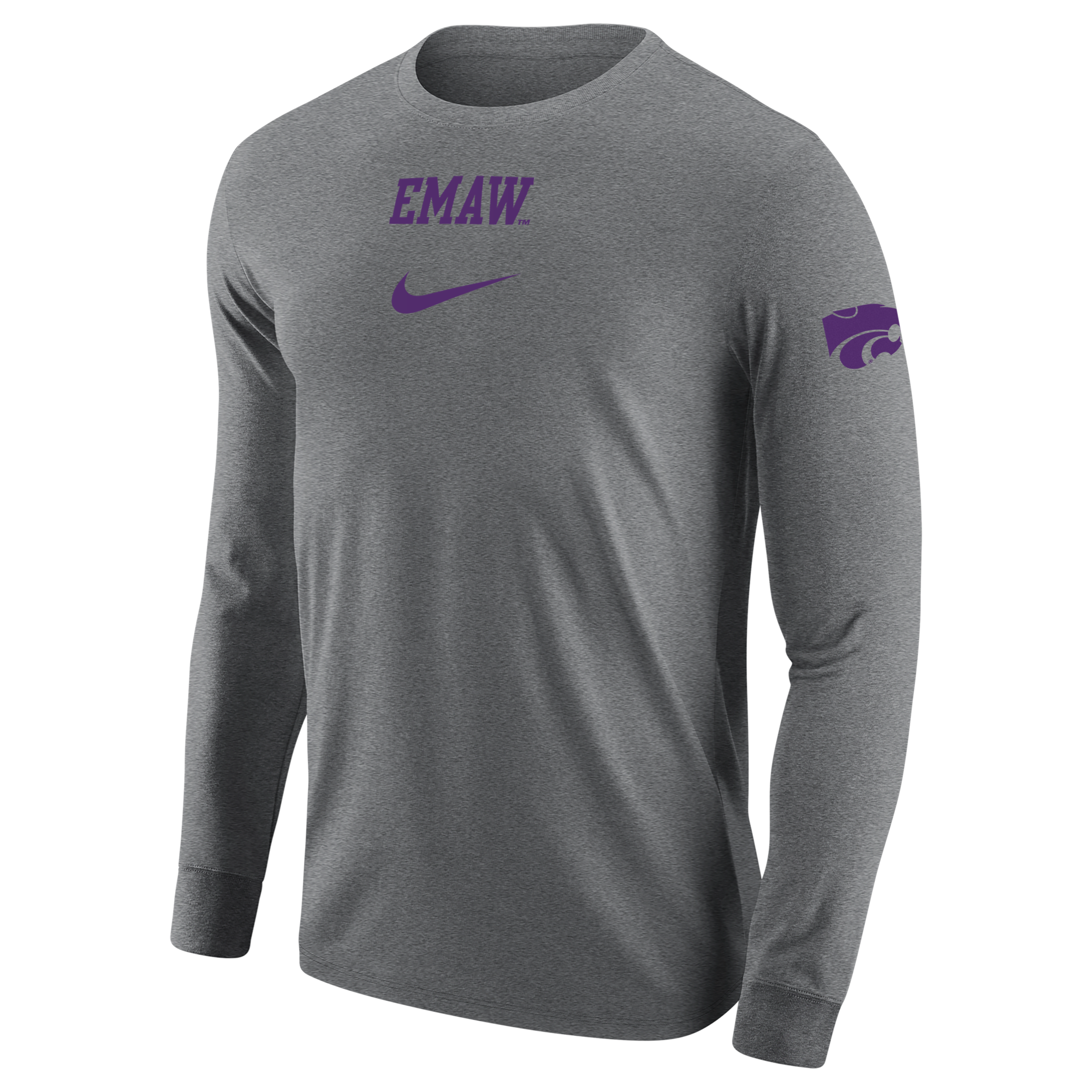 Kansas State Men's Nike College Long-Sleeve T-Shirt