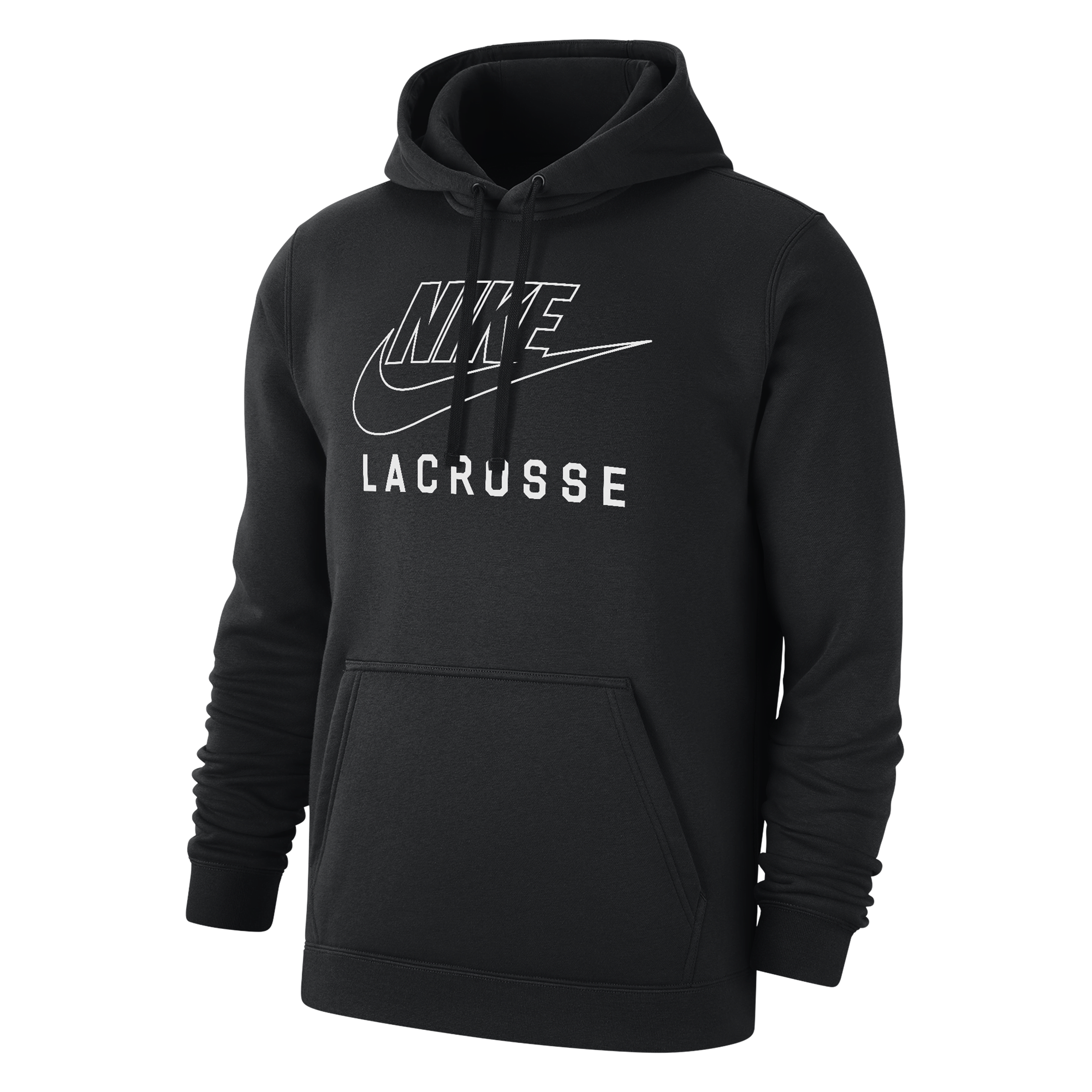 Nike Swoosh Club Fleece Men's Lacrosse Pullover Hoodie