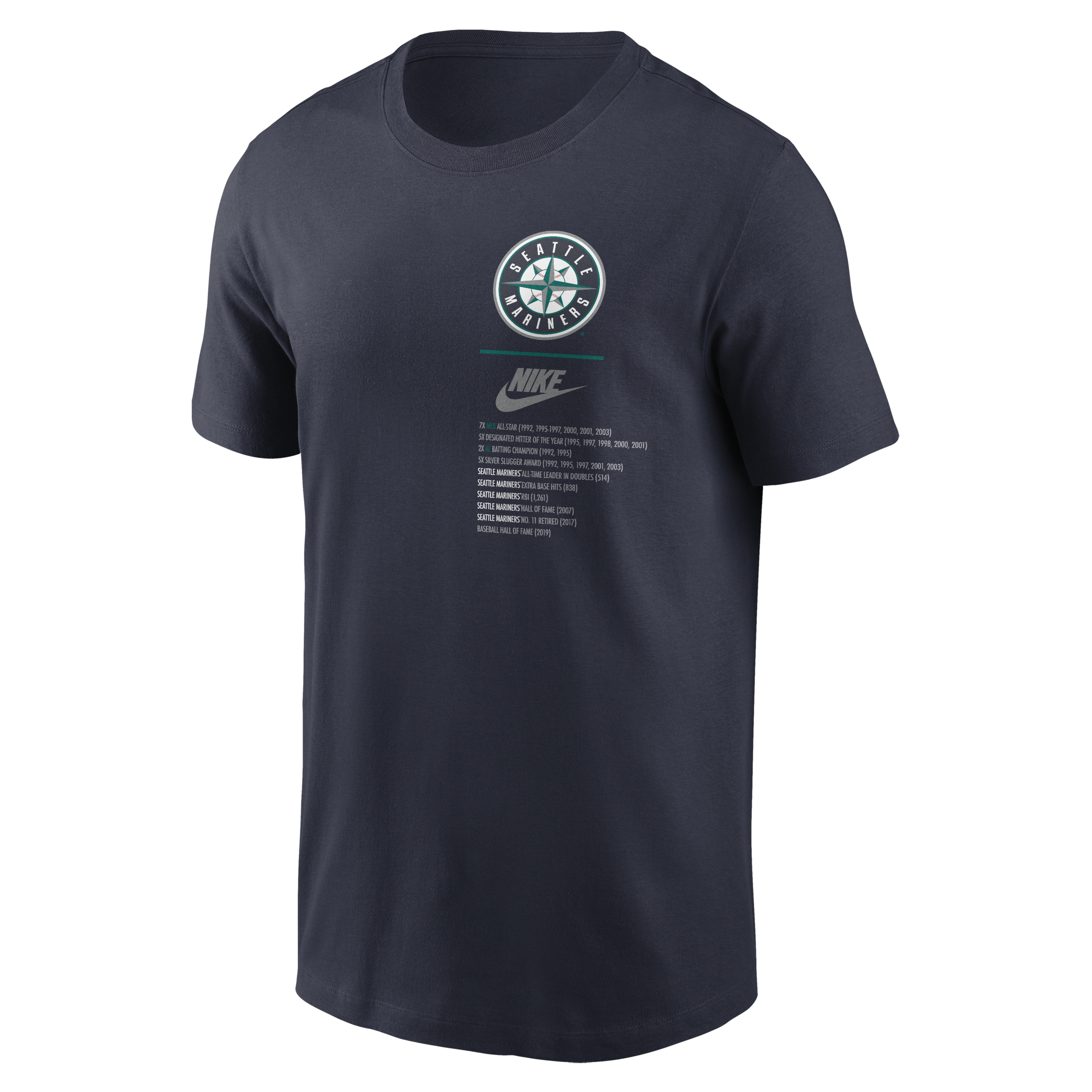 Edgar Martinez Seattle Mariners Legends Men's Nike MLB T-Shirt