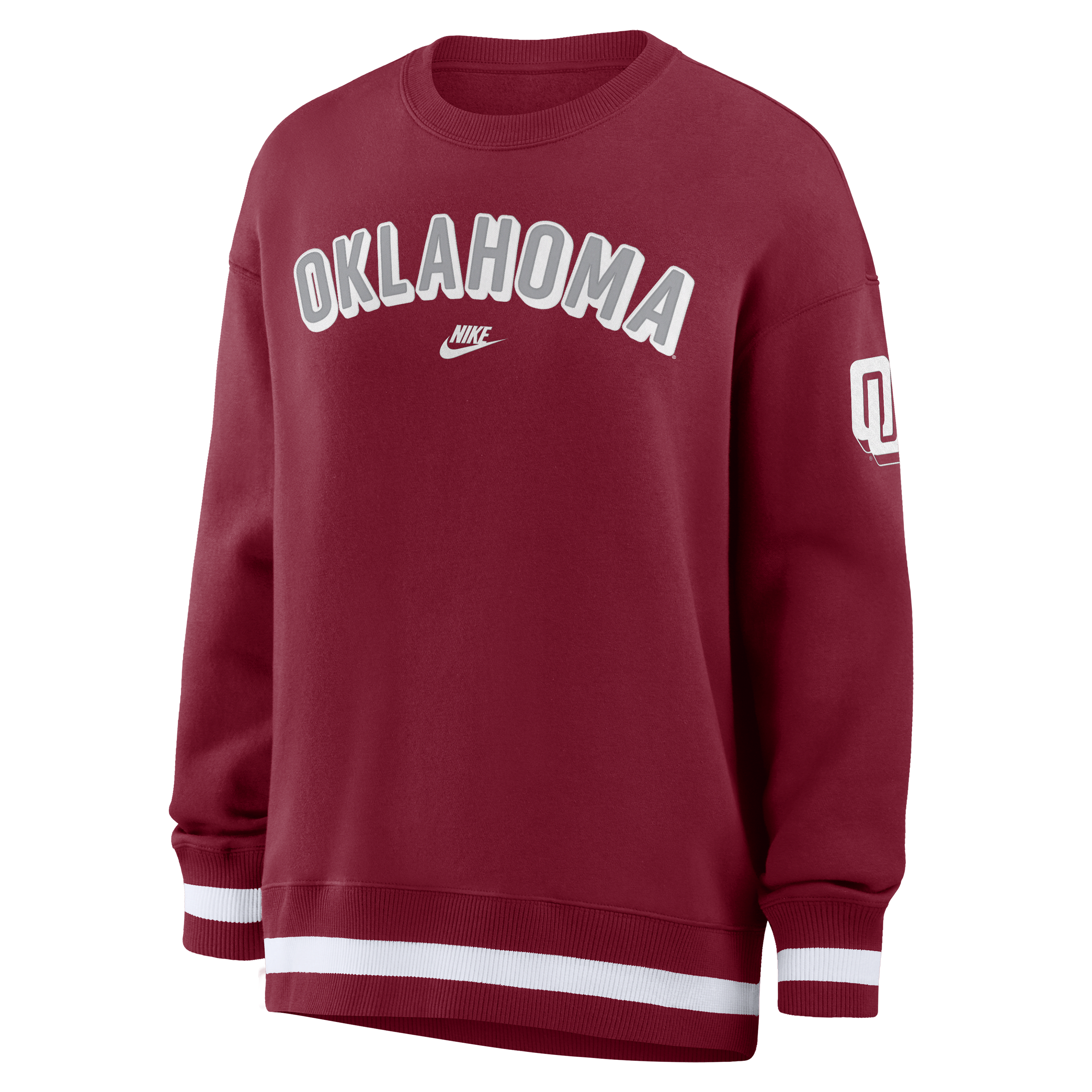 Oklahoma Legacy Phoenix Women's Nike College Oversized Pullover Crew