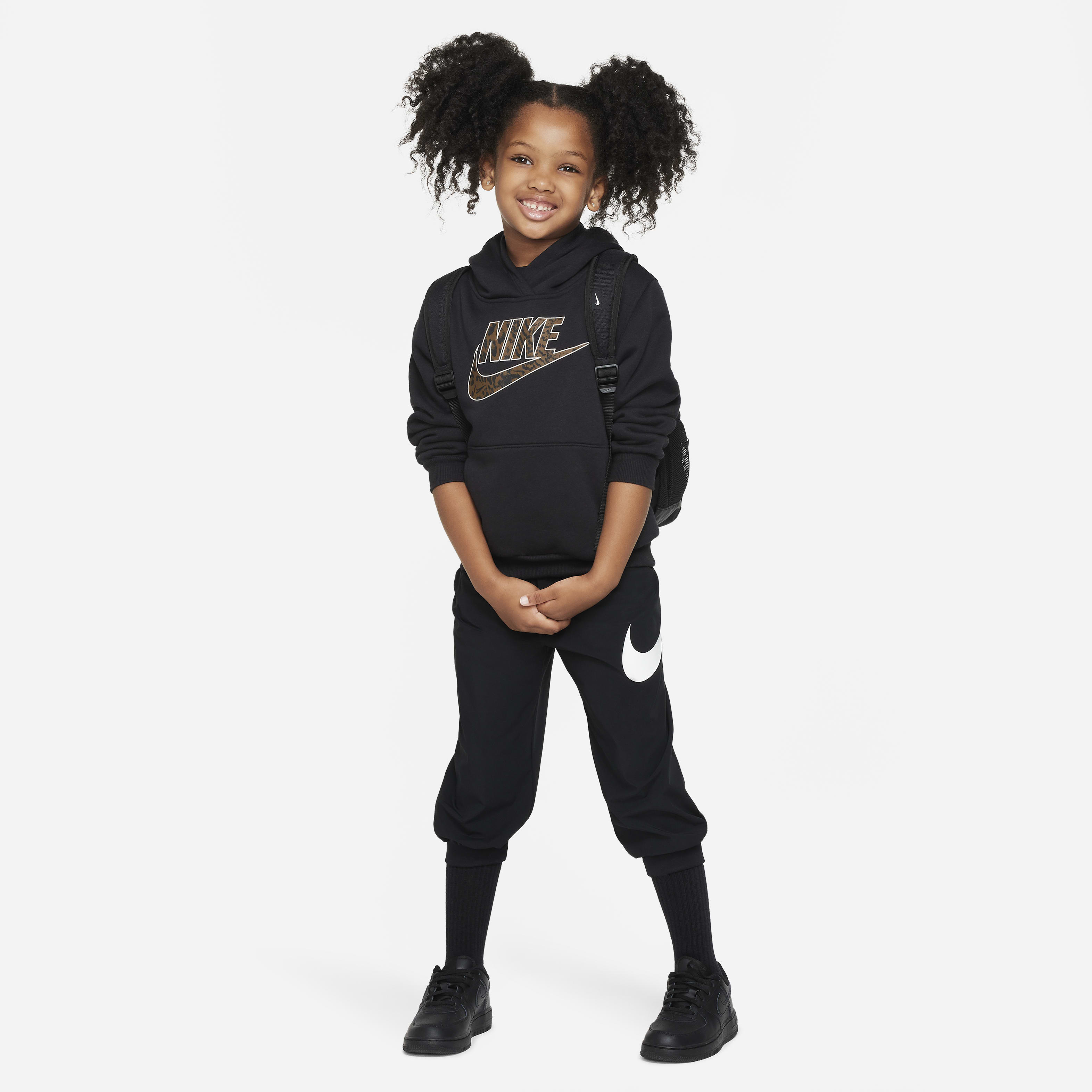 Nike "Home Swoosh Home" Pullover Little Kids Hoodie