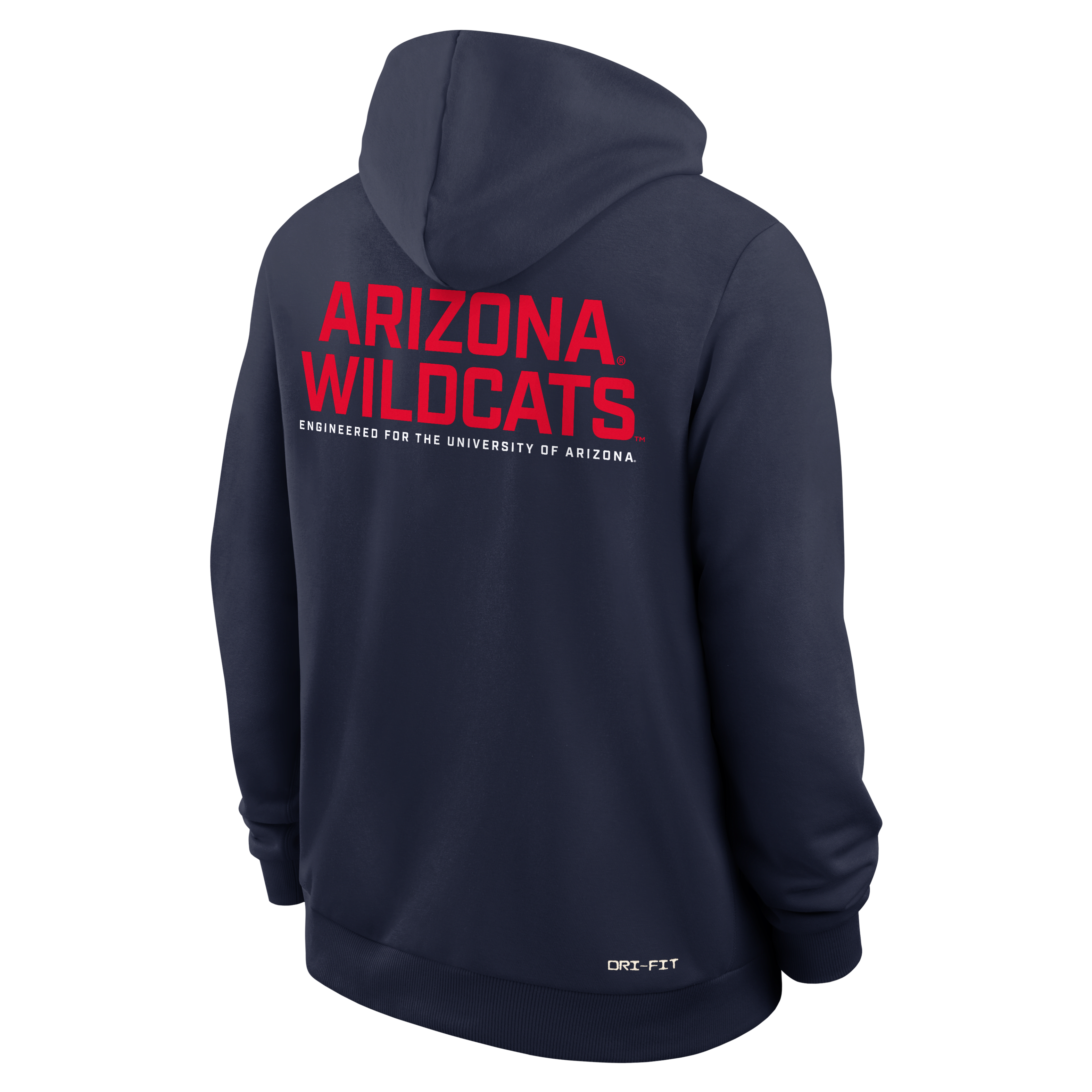 Arizona Sideline Men's Nike Dri-FIT College Full-Zip Hoodie
