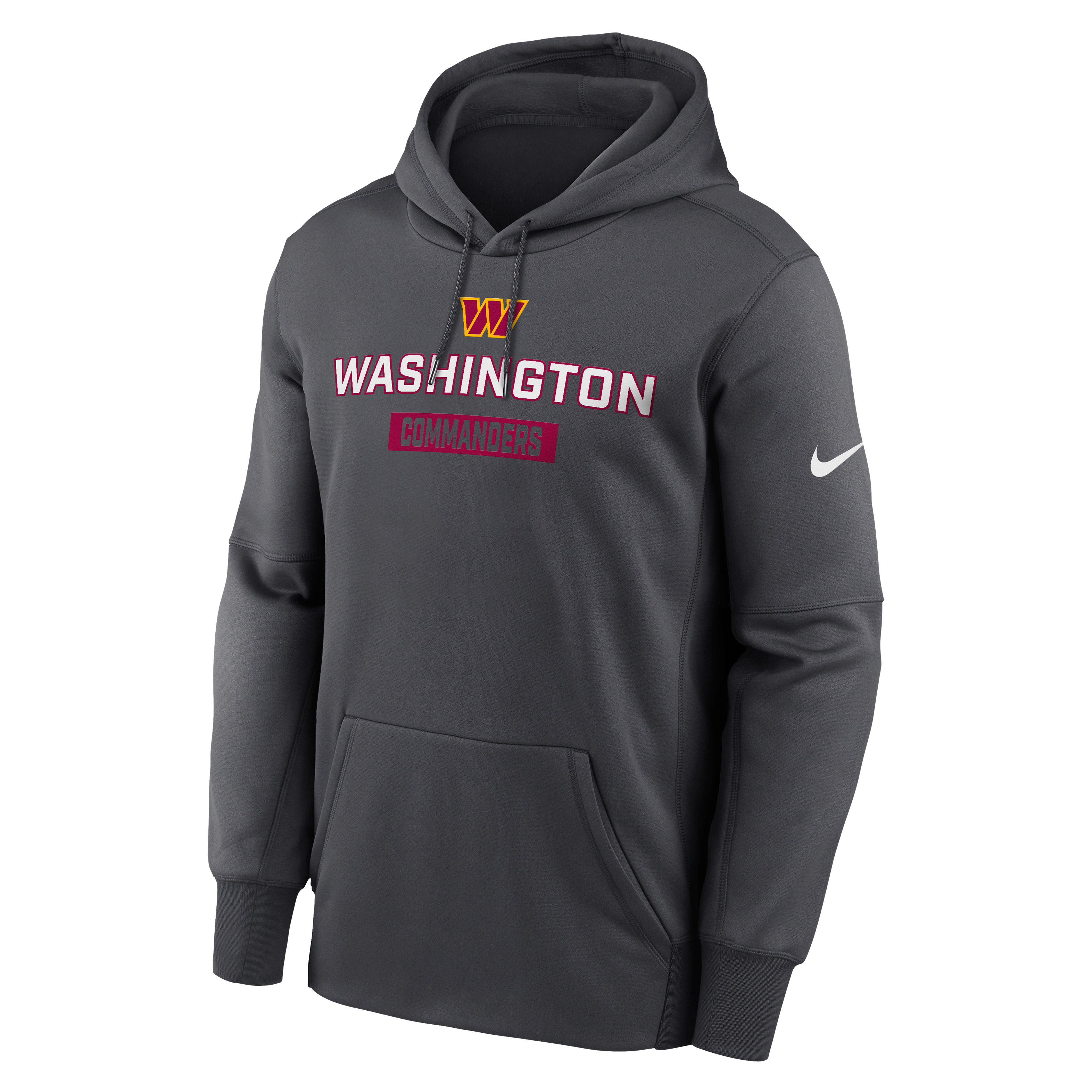 Washington Commanders Toss Sweep Men’s Nike Therma NFL Pullover Hoodie