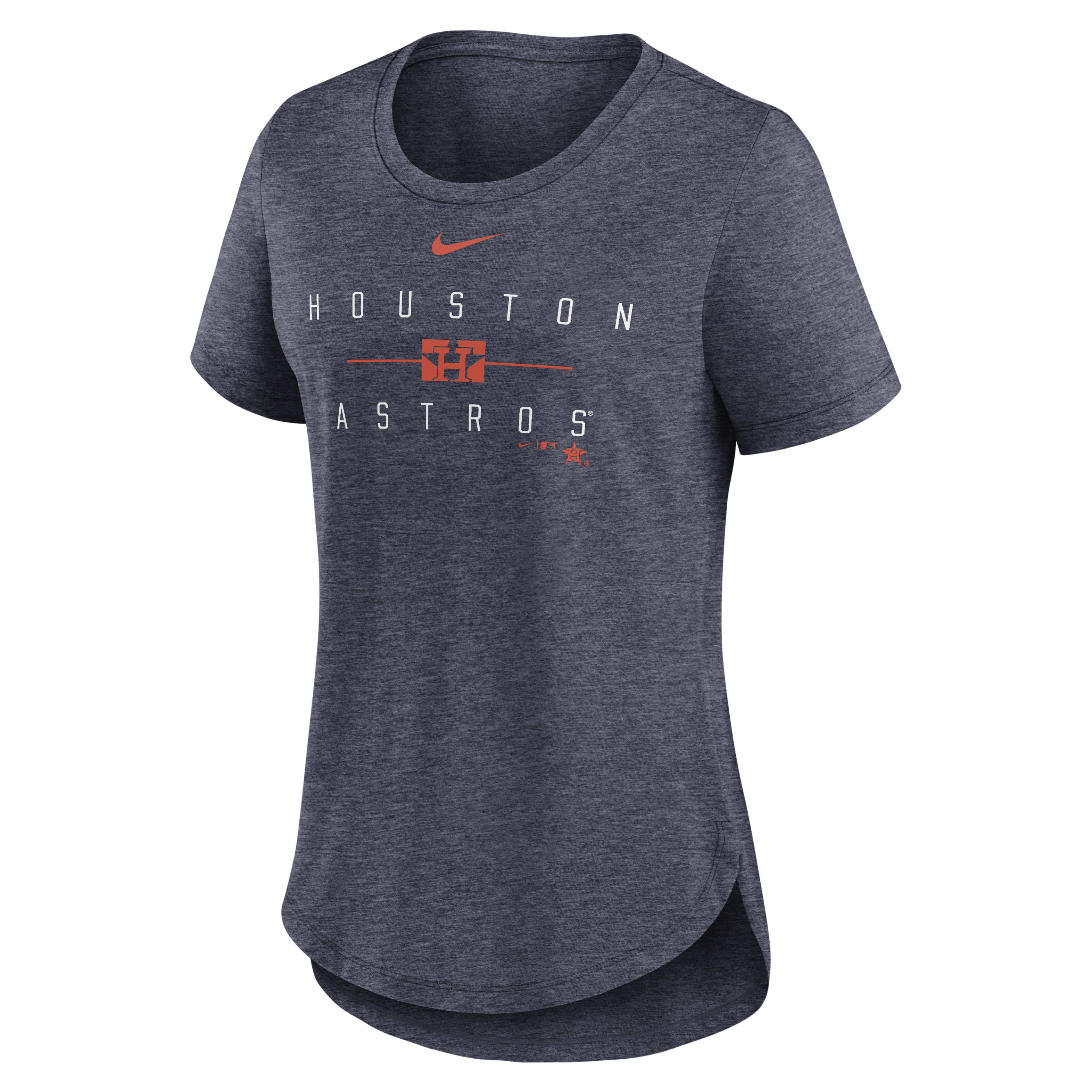 Houston Astros Knockout Team Stack Women's Nike MLB T-Shirt