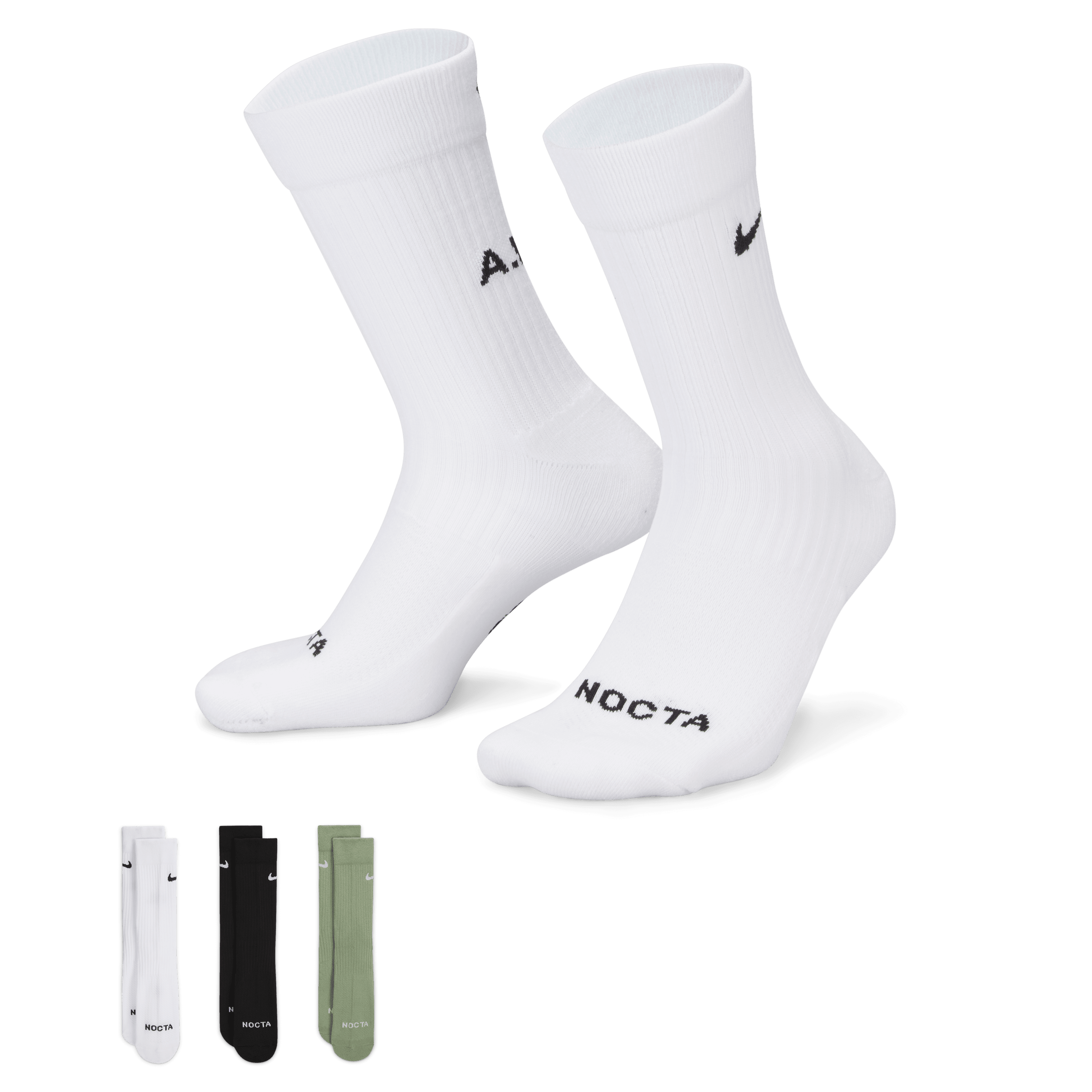 NOCTA Crew Socks 3 Pack