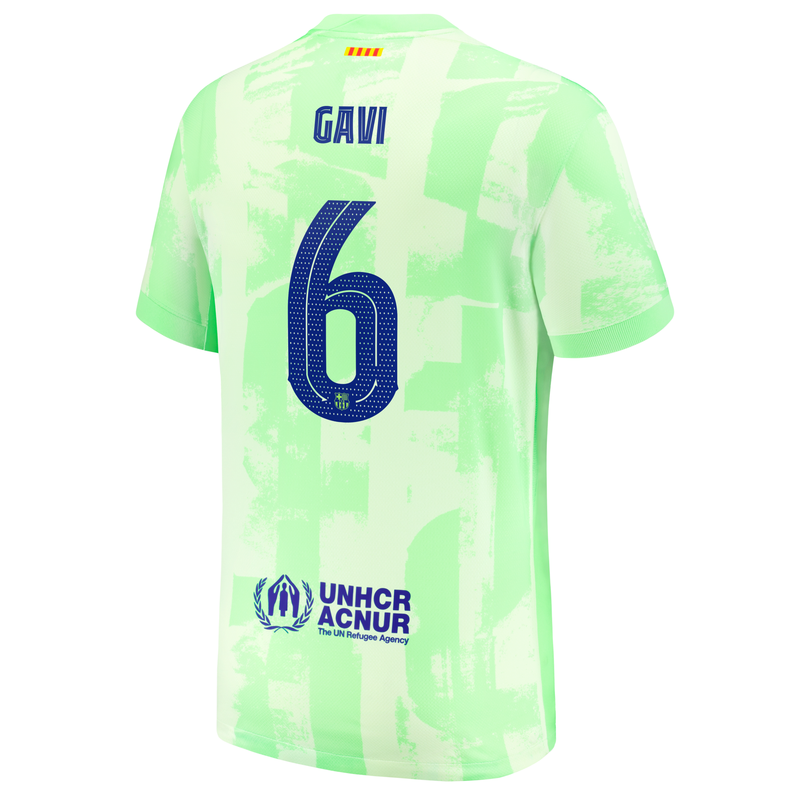 Gavi Barcelona 2024/25 Stadium Third Men's Nike Dri-FIT Soccer Jersey