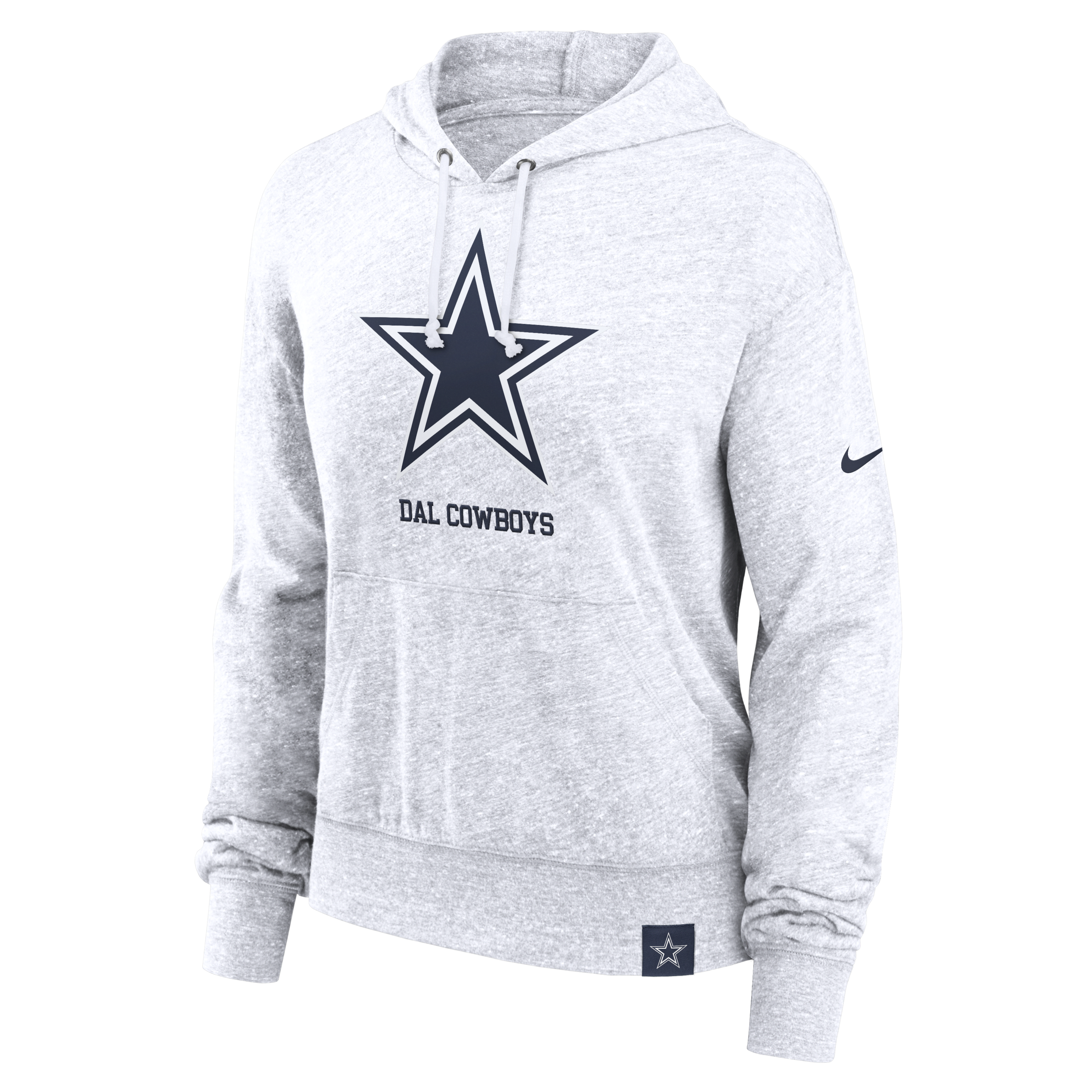 Dallas Cowboys Gym Vintage Women's Nike NFL Pullover Hoodie