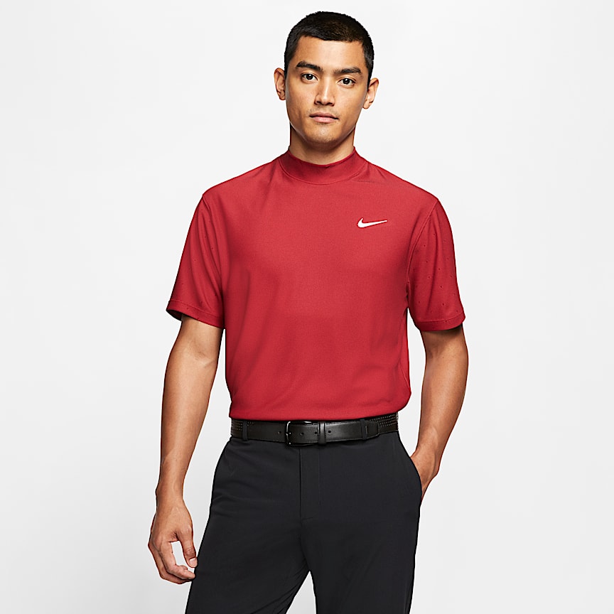 Men's Mock-Neck Golf Top