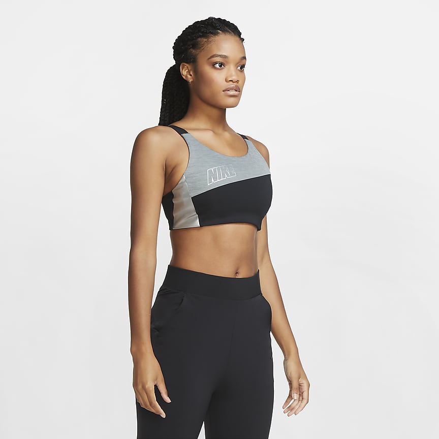 Brassière de sport métallisée à maintien normal pour Femme