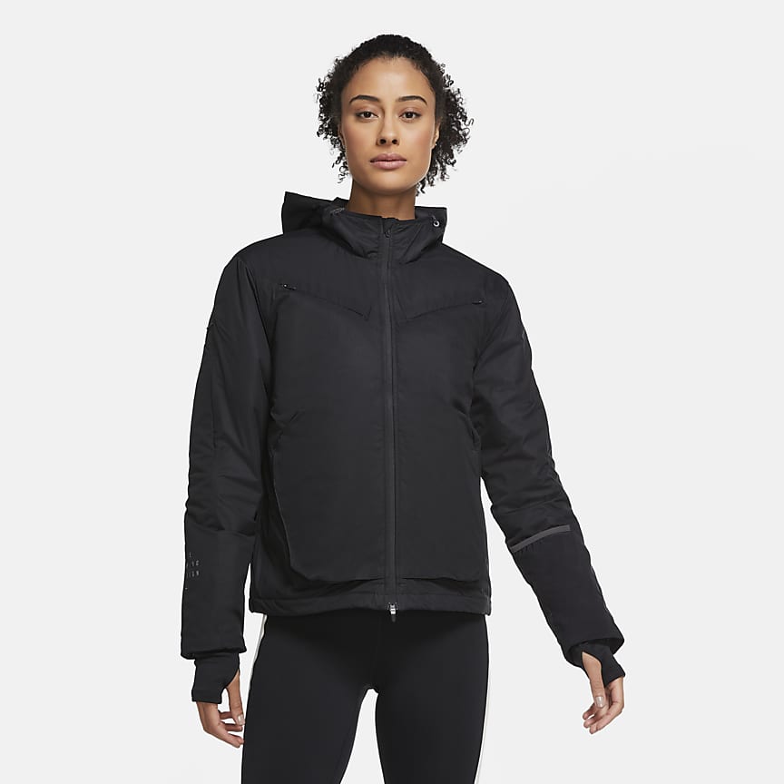 Veste de running à fente dynamique pour Femme