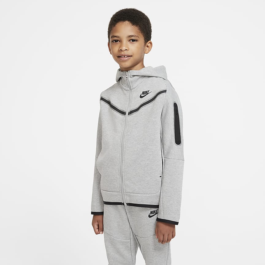 Hoodie mit durchgehendem Reißverschluss für ältere Kinder (Jungen)
