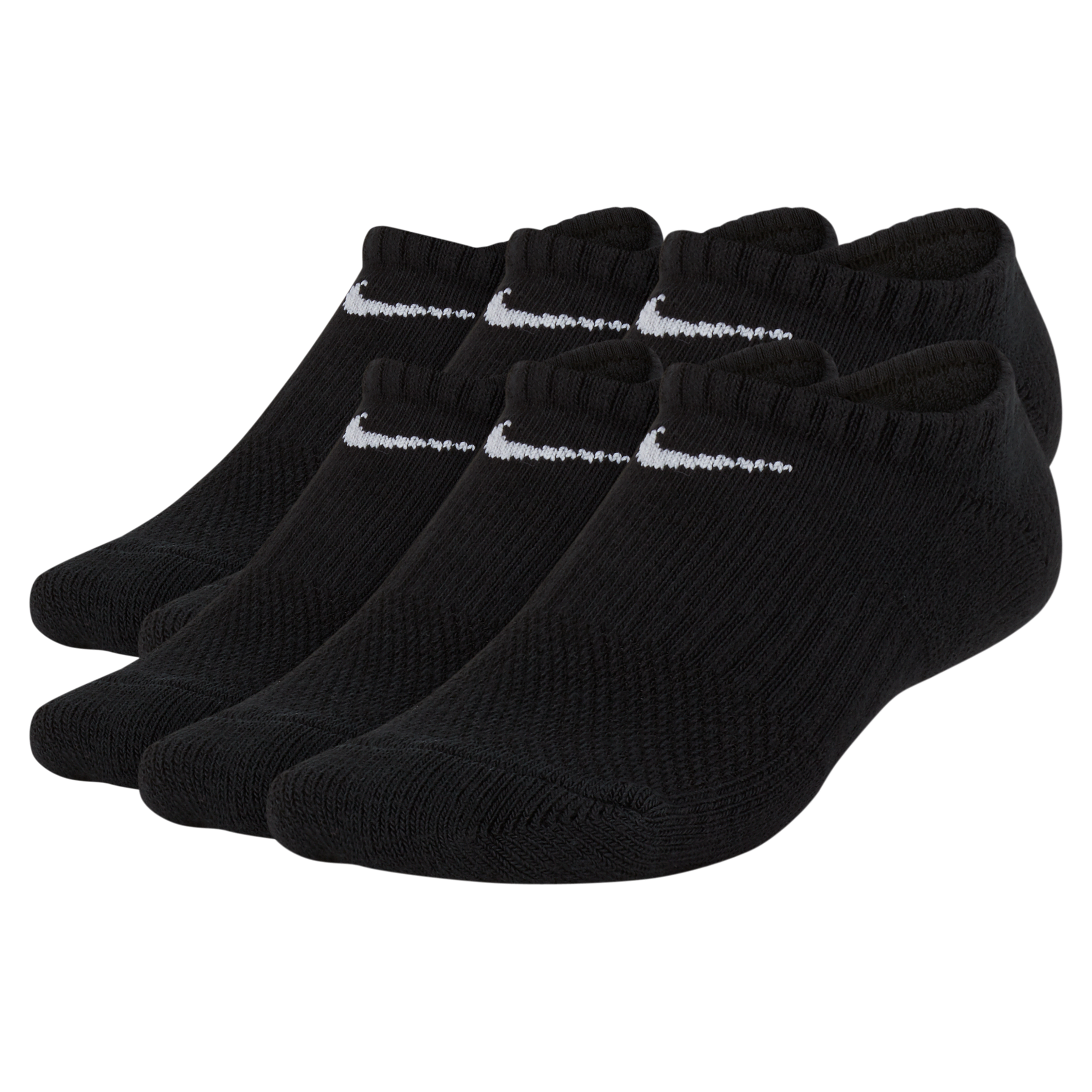 Nike Everyday Kids' Cushioned No-Show Socks (6 Pairs)