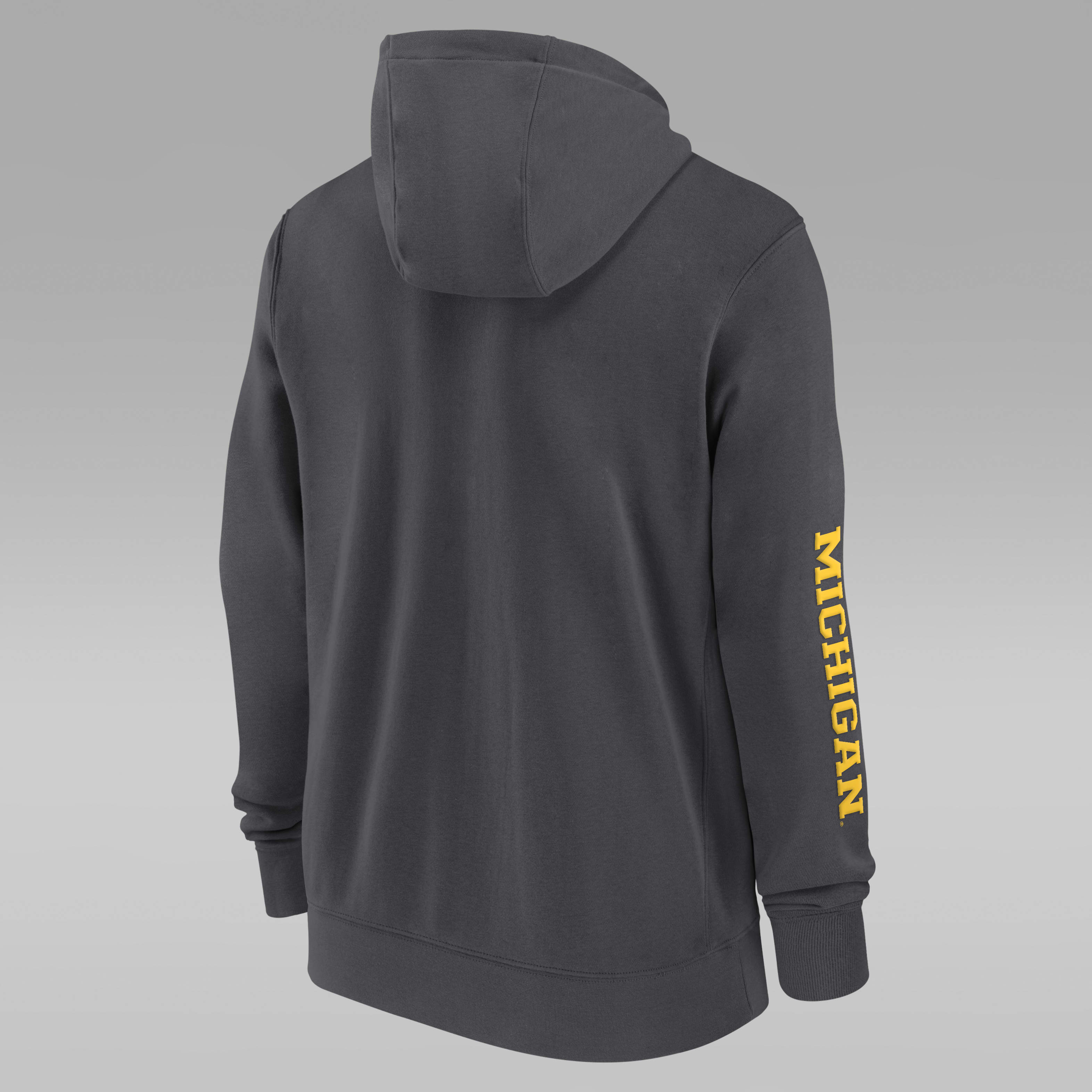 Michigan Wolverines Sideline Team Issue Men's Nike College Full-Zip Hoodie