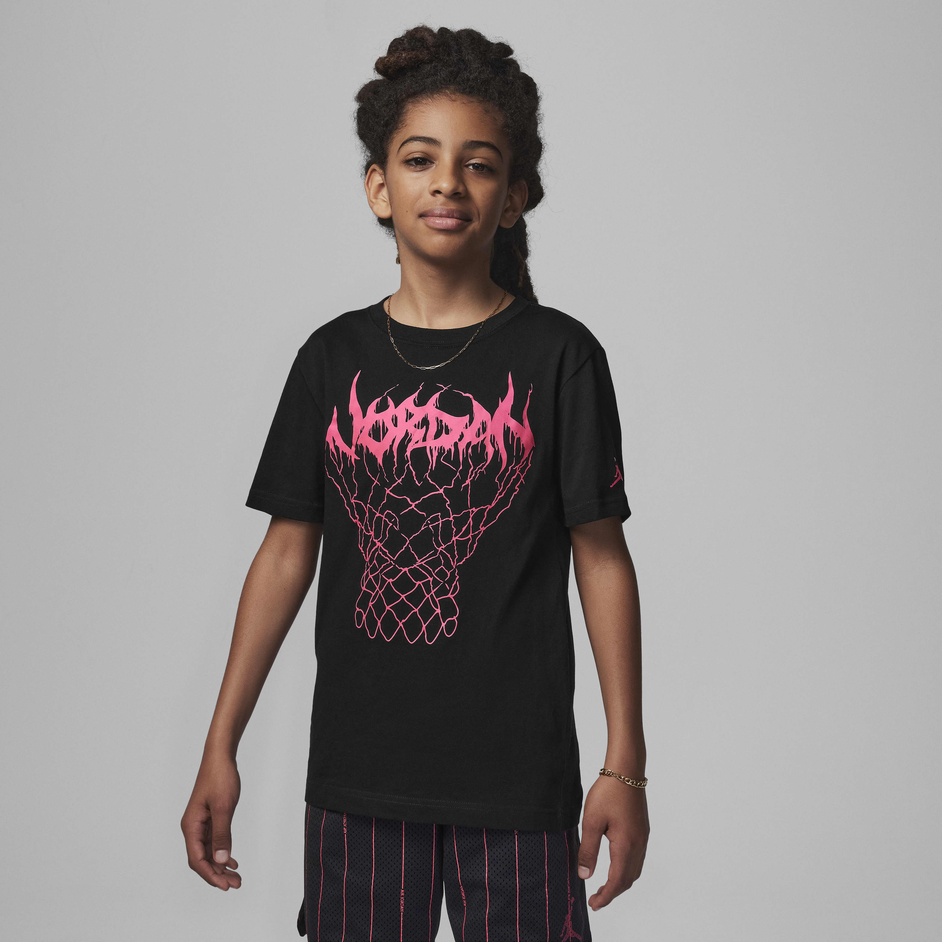 Jordan Dri-FIT MJ Sport Big Kids' Graphic T-Shirt