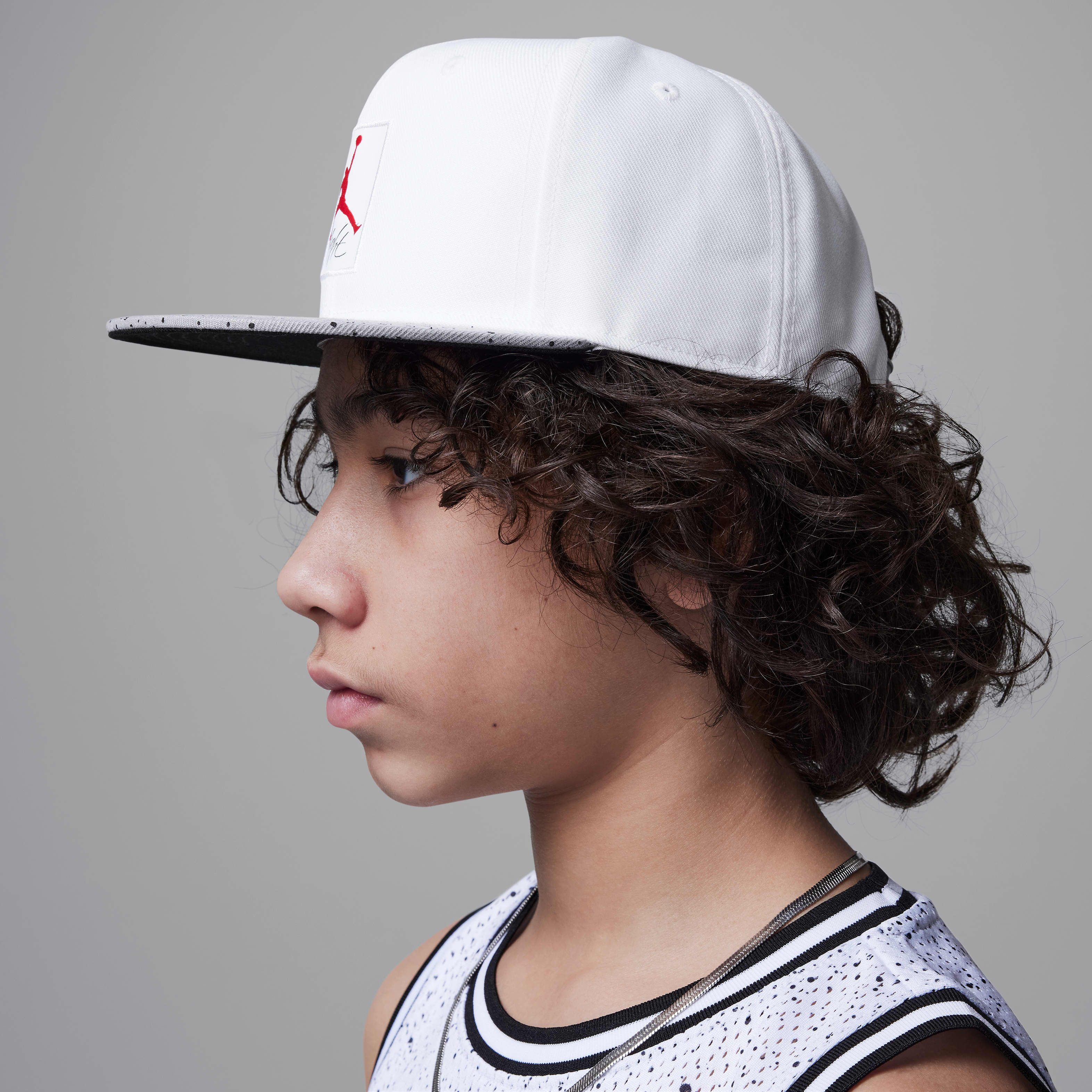 Jordan Big Kids' Retro 4 Flat Brim Cap
