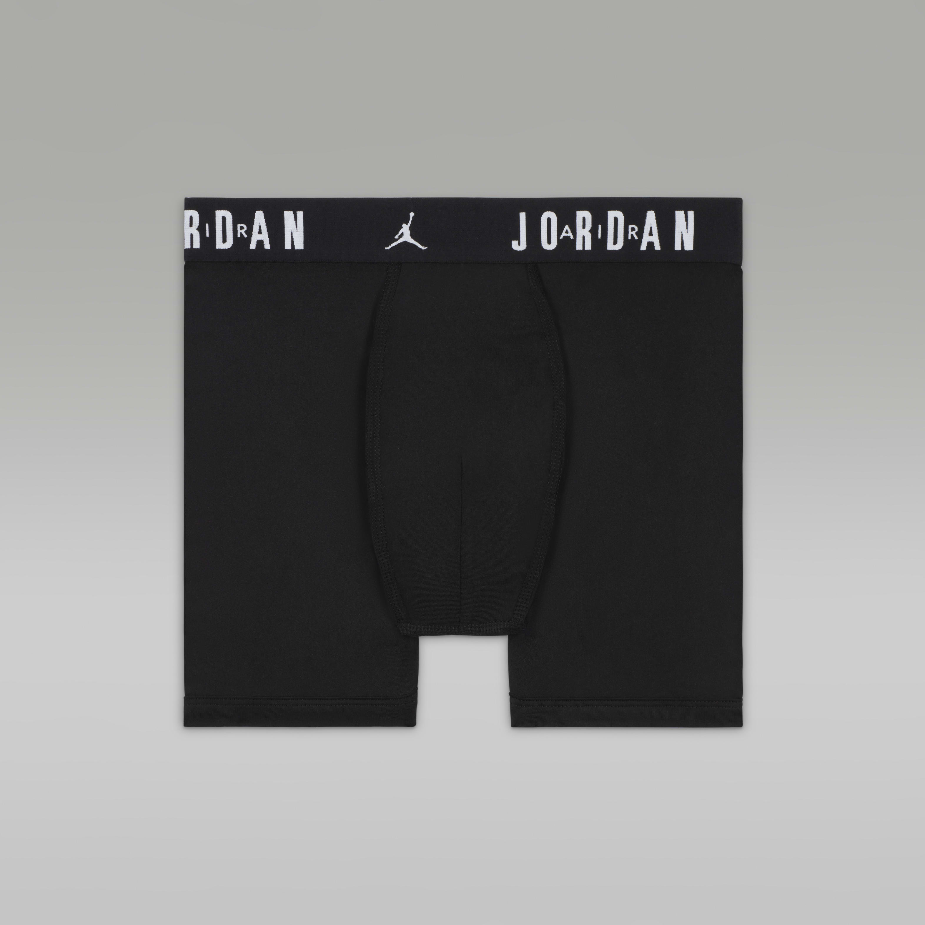 Jordan Flight Dri-FIT Big Kids' Poly Boxer Briefs (3-Pack)