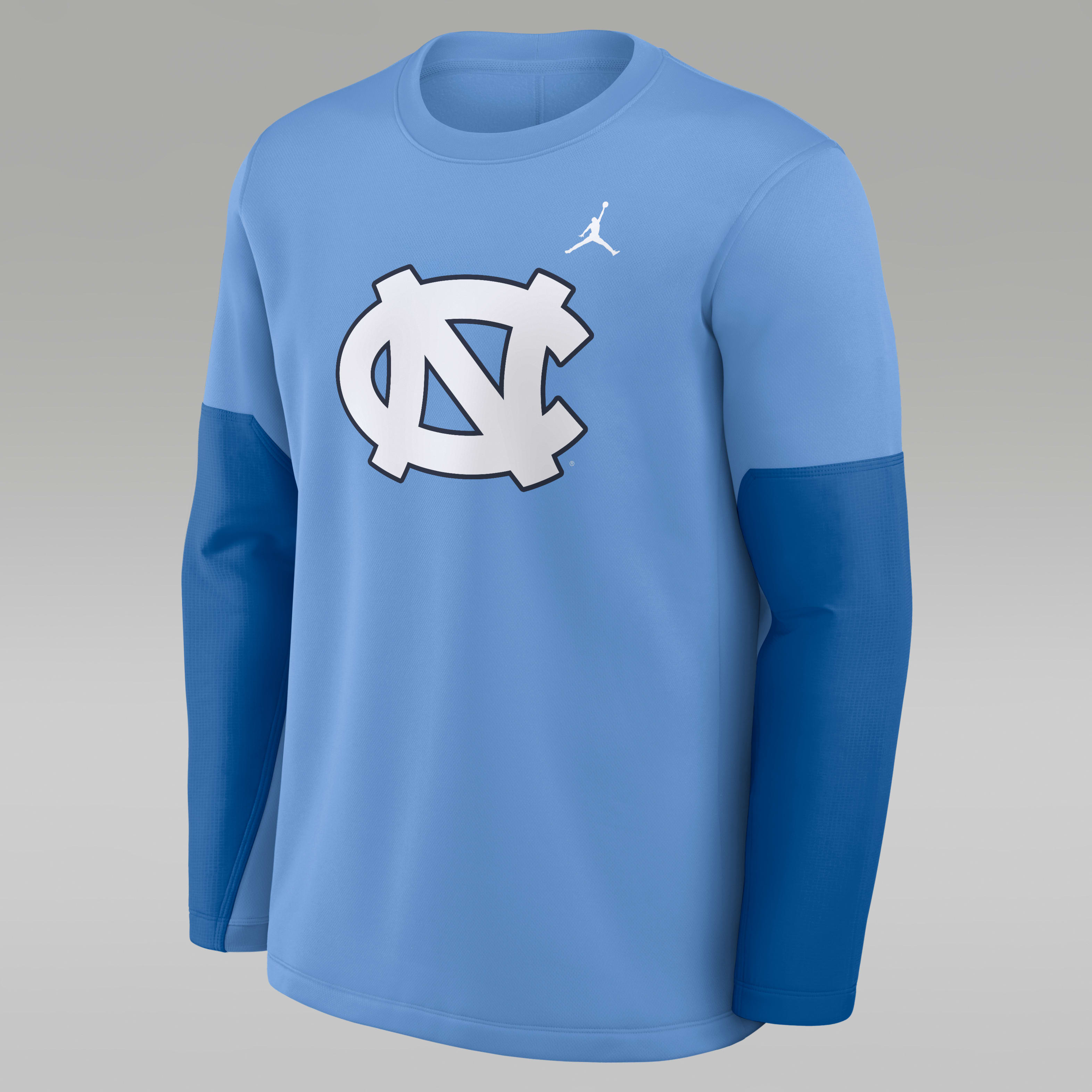 North Carolina Sideline Coach Men's Jordan Brand Therma-FIT College Long-Sleeve T-Shirt