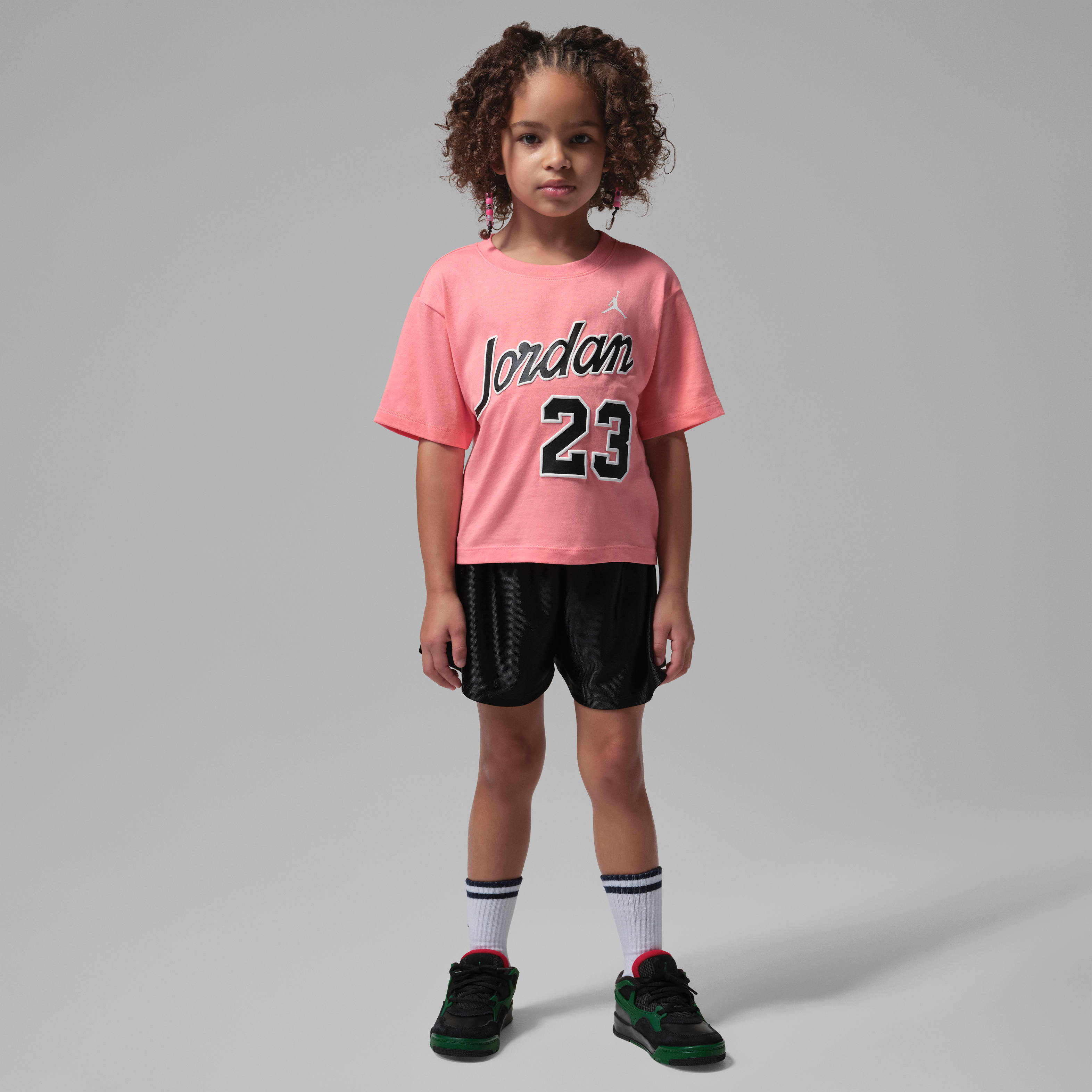 Jordan Little Kids' Flowy Durasheen 2-Piece Shorts Set