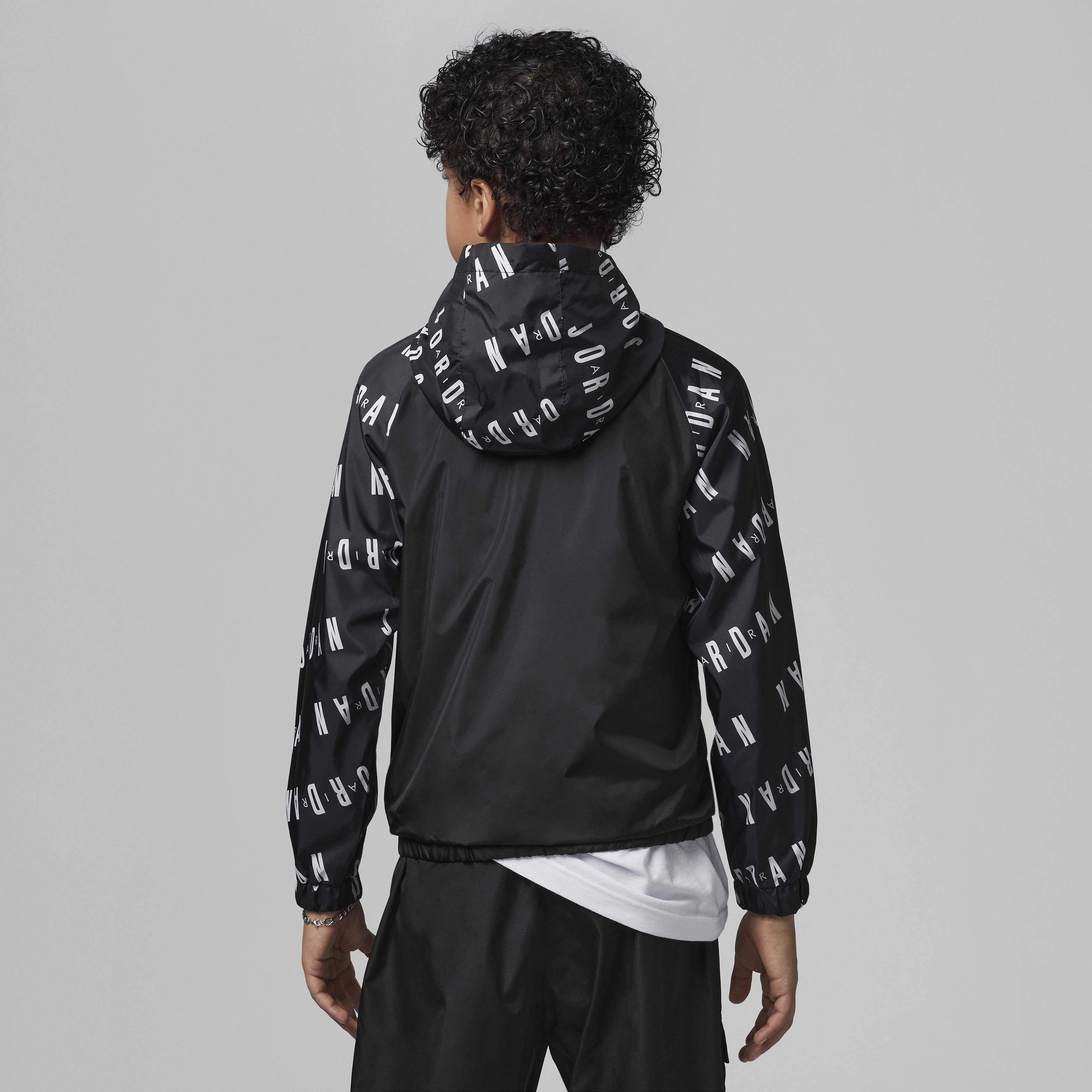 Nike Jordan Older Kids' Hooded Colour-block Windbreaker King's Cross